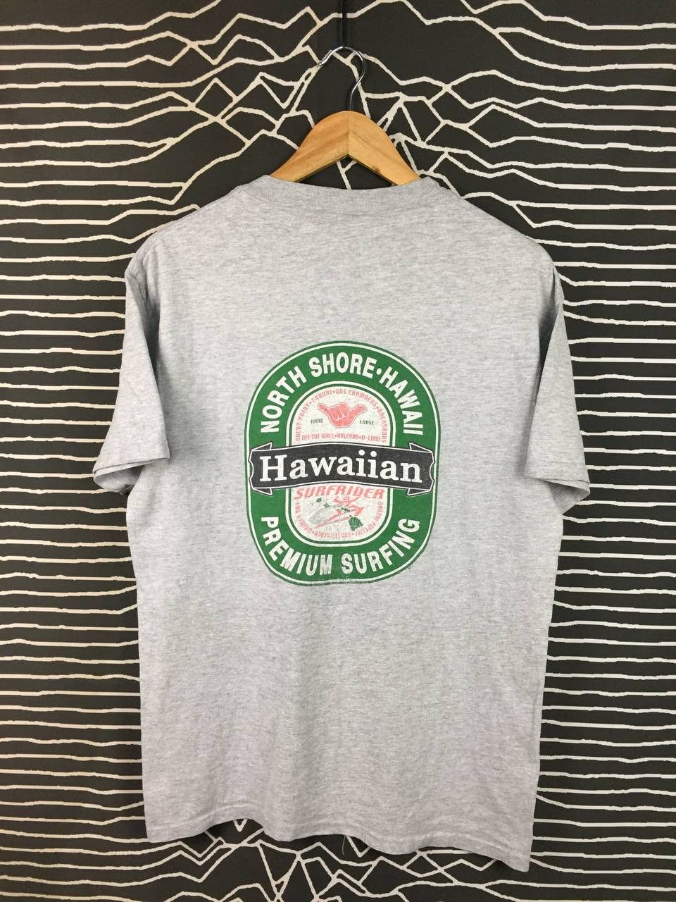 Vintage Vtg 90s North Shore Hawaii Premium Surfing Tee Size M Size US M / EU 48-50 / 2 - 1 Thumbnail