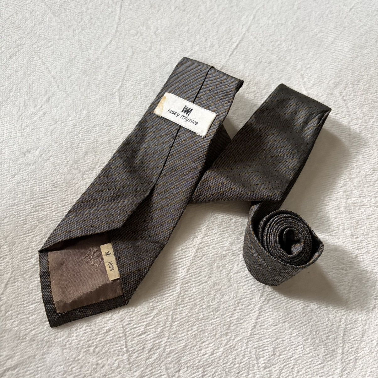 Issey Miyake Vintage Issey Miyake Neck Tie Size ONE SIZE - 2 Thumbnail