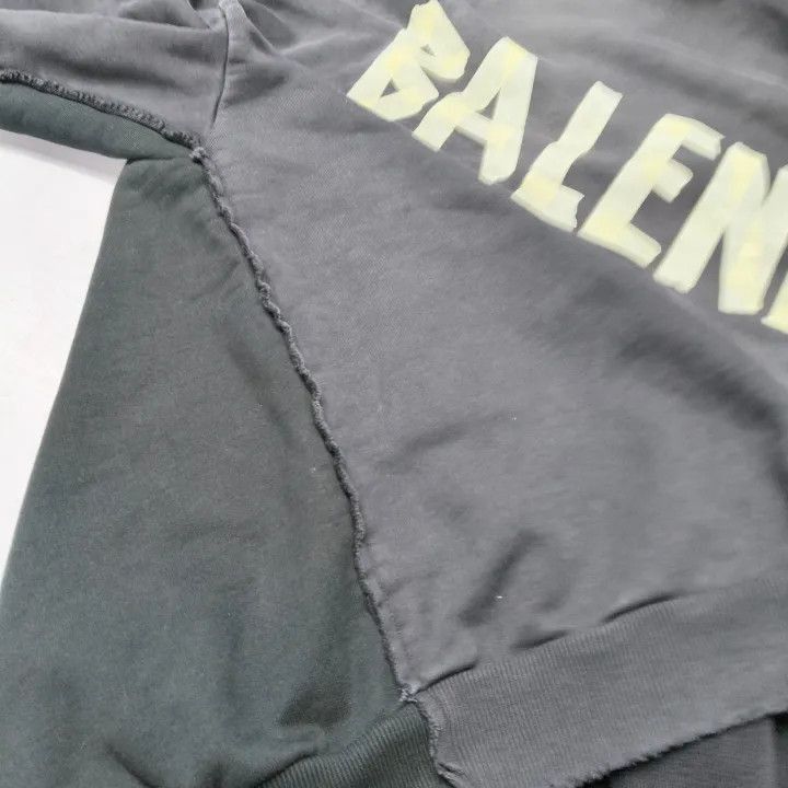 Balenciaga Balenciaga SS24 Logo Print Long Sleeve Sweatshirt 0079-2507 Size US S / EU 44-46 / 1 - 7 Thumbnail