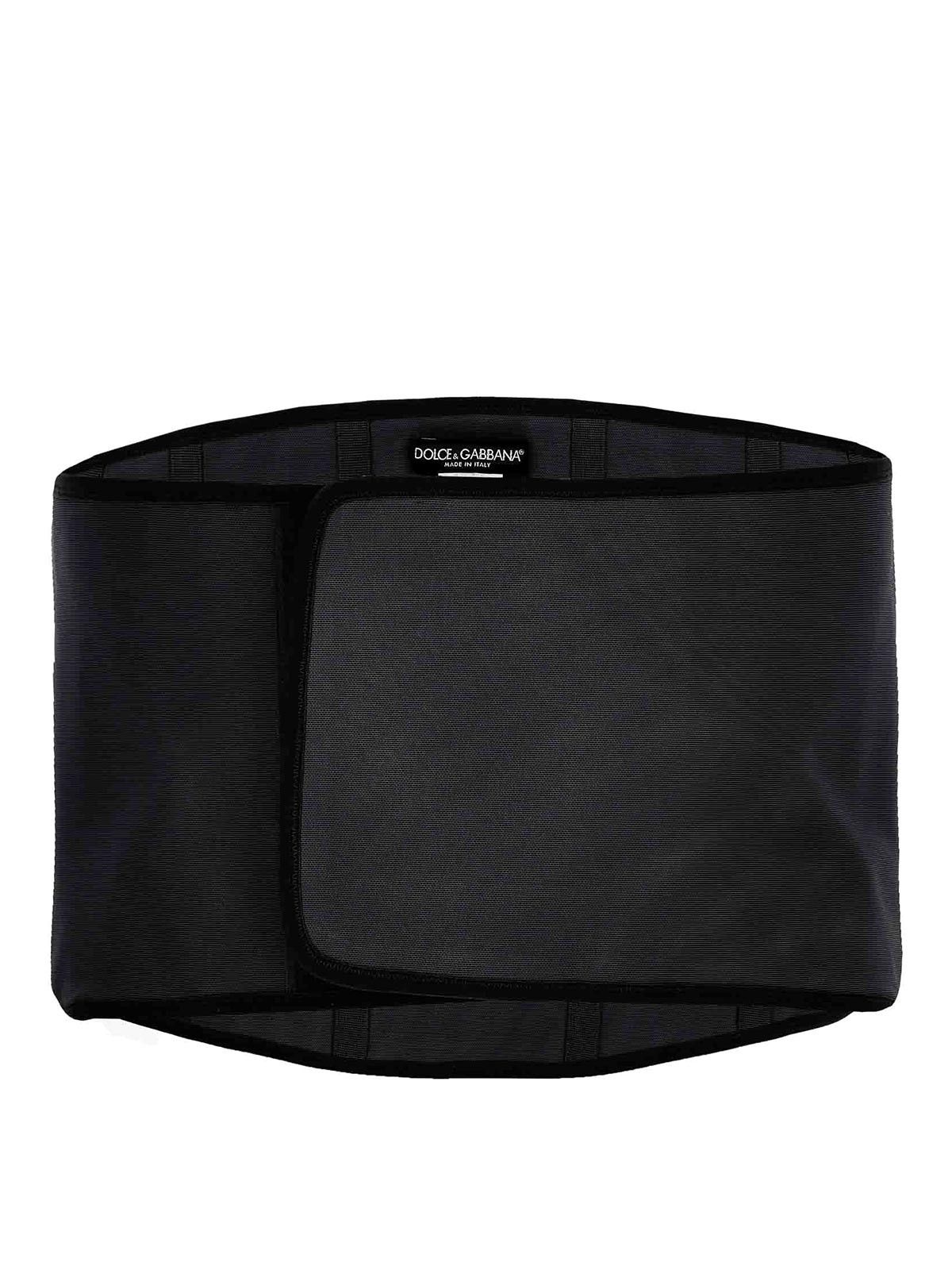 Dolce & Gabbana o1y1224 Size: 30 / Logo Belt in Black/Midnight Blue Size 30 - 2 Thumbnail