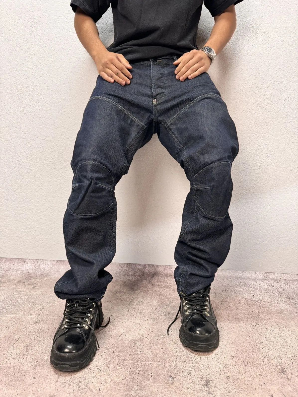 G-Star Vintage Y2K pants cargo baggy fit sk8 opium faded Size US 34 / EU 50 - 3 Thumbnail