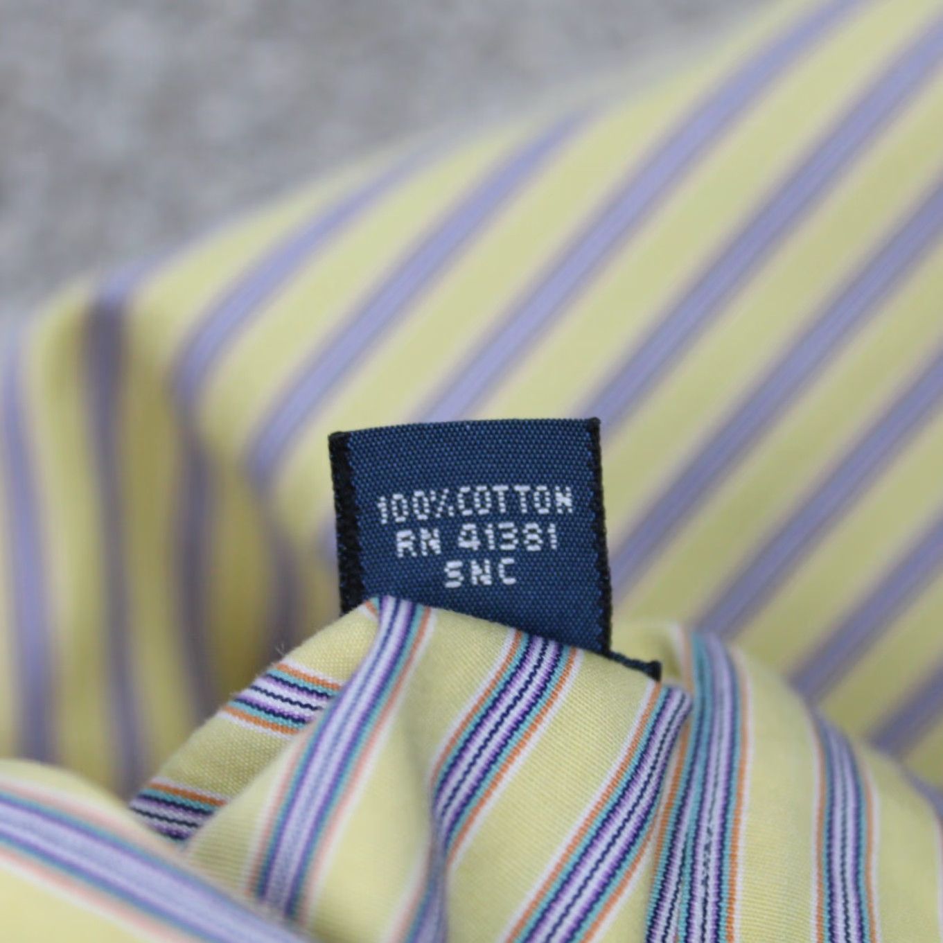 Polo Ralph Lauren Polo Ralph Lauren Dress Shirt Adult 17 32/33 Yellow/Blue Regent Classic Fit L/S Men Shirt Size 17 Blue Striped Casual Formal Workwear 90s Mens Size 46R - 6 Thumbnail