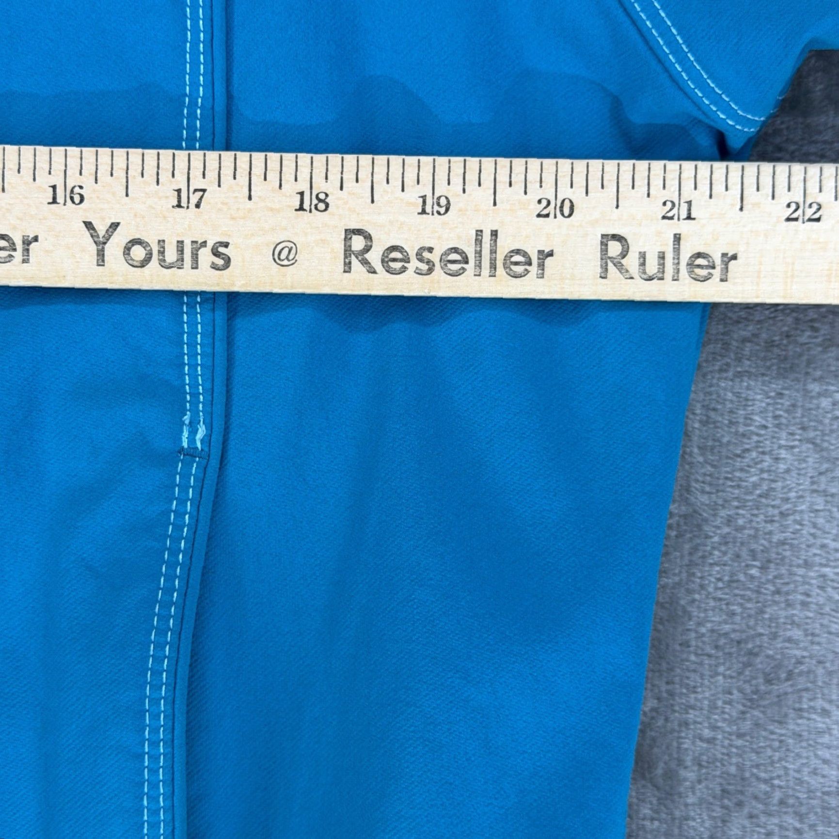 Marmot Marmot Womens XL Teal Blue Softshell Full Zip Hooded Jacket P8585-1-CM Contrast Size XL / US 12-14 / IT 48-50 - 6 Thumbnail