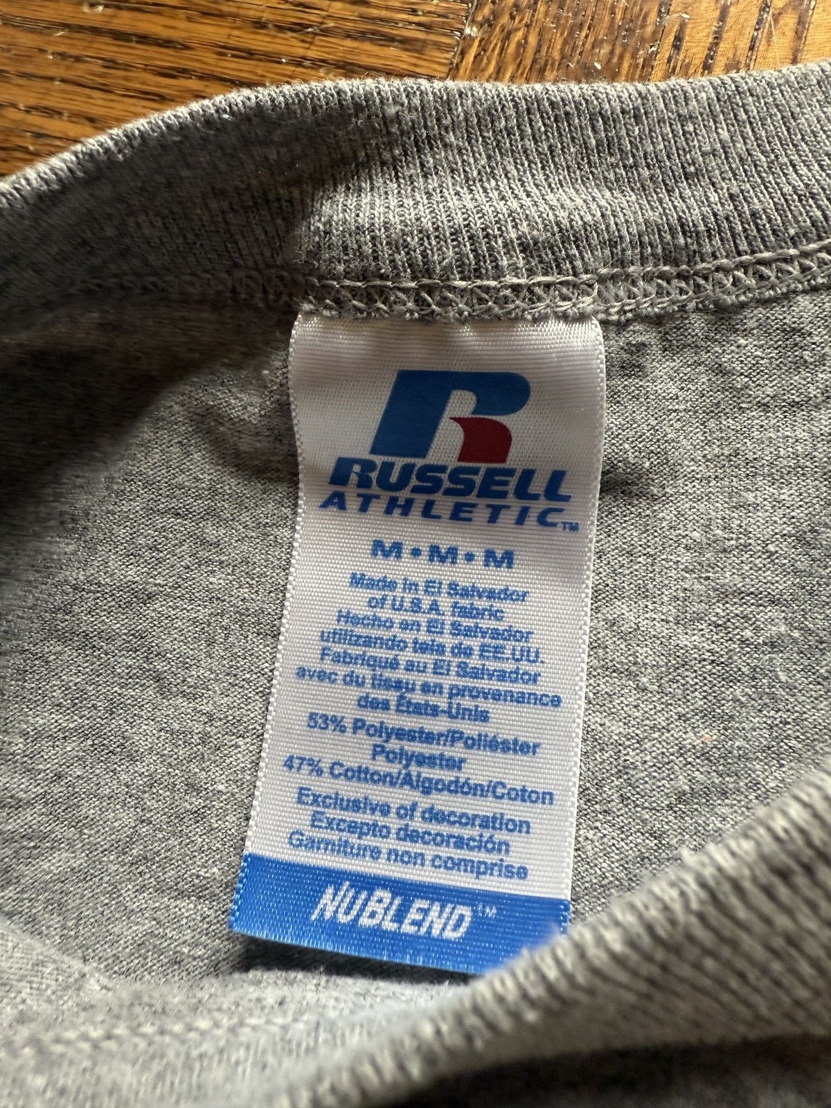 Russell Athletic Vintage Y2K Birmingham Physical Education Graphic Tee Size US M / EU 48-50 / 2 - 6 Thumbnail