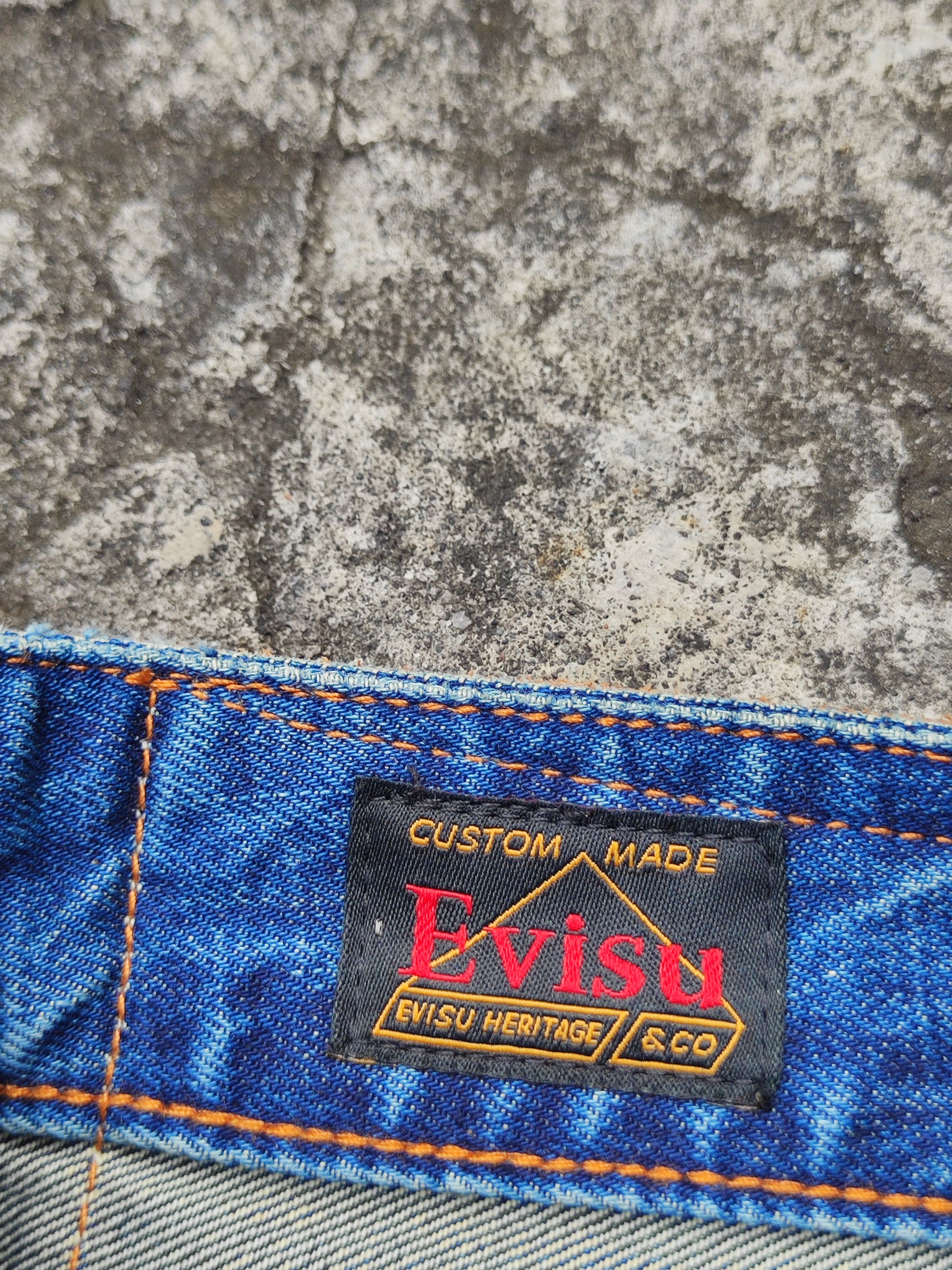 Evisu Evisu Seagull Baggy Size US 29 - 12 Thumbnail