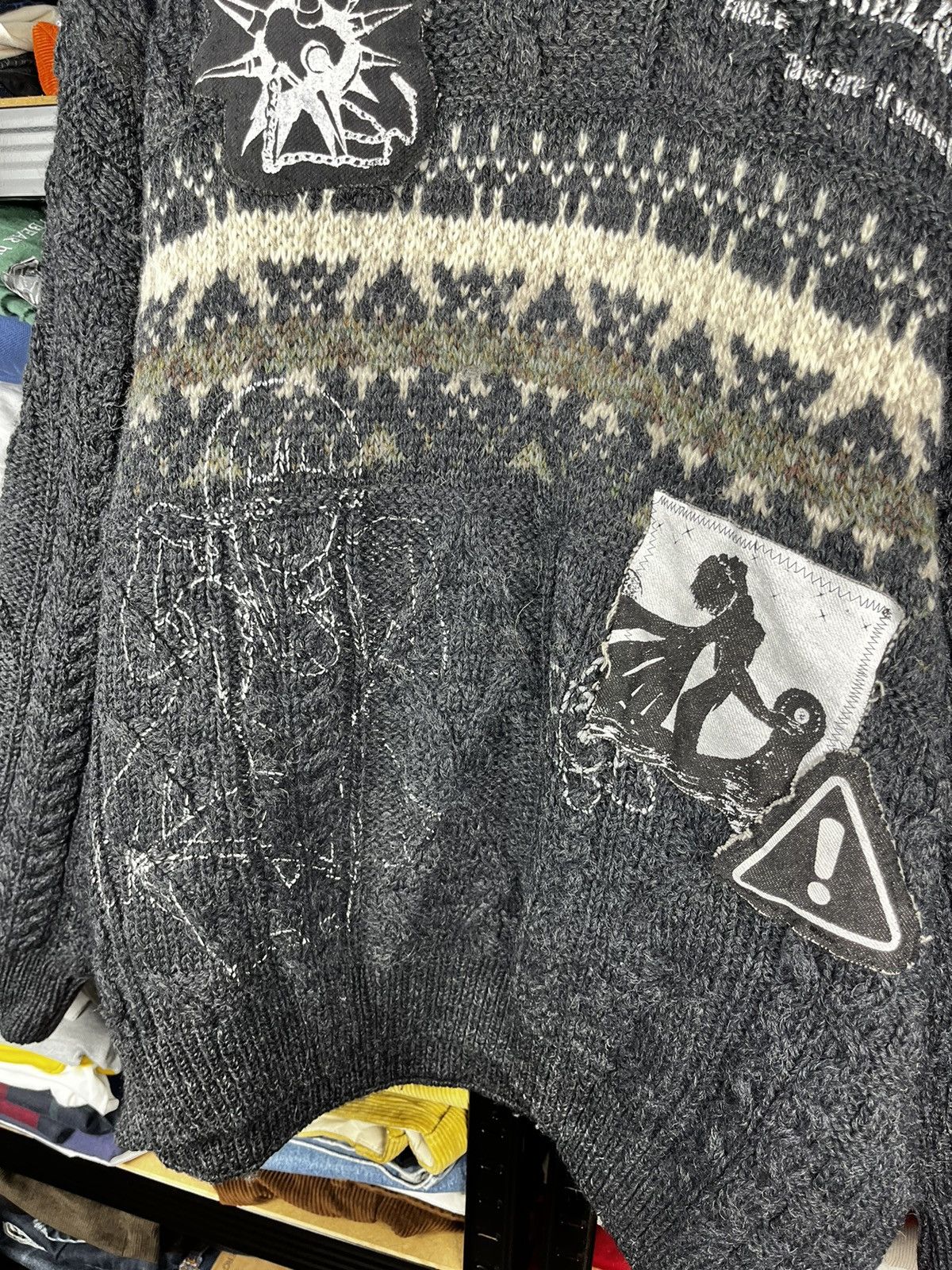 Japanese Brand × Vintage Anima knit sweater vintage Size US XL / EU 56 / 4 - 4 Thumbnail