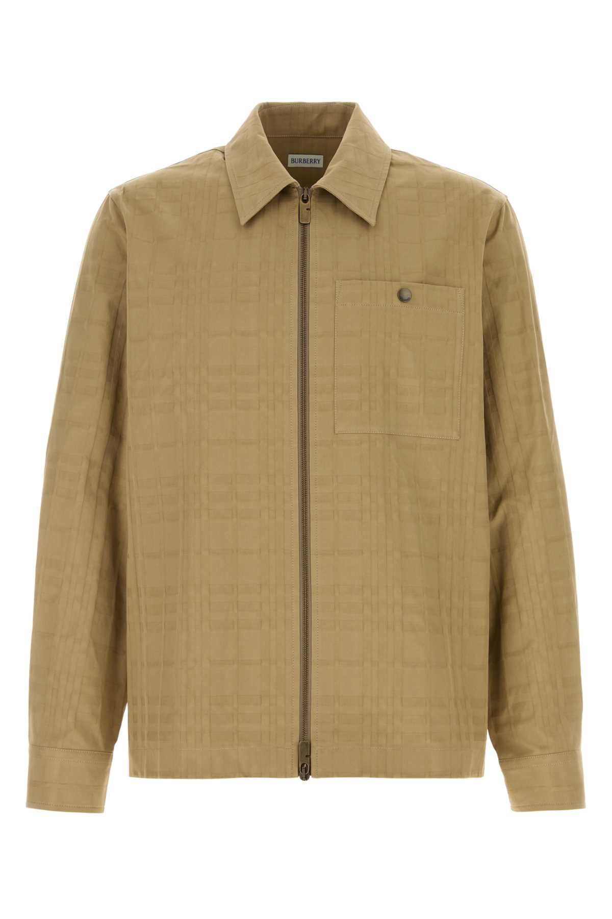 Burberry Beige Cotton Shirt Size US L / EU 52-54 / 3 - 1 Thumbnail