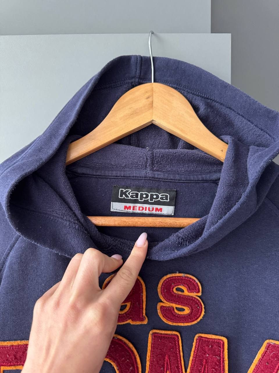 Kappa Kappa Roma Italy Vintage Track Hoodie Soccer Size US M / EU 48-50 / 2 - 3 Thumbnail