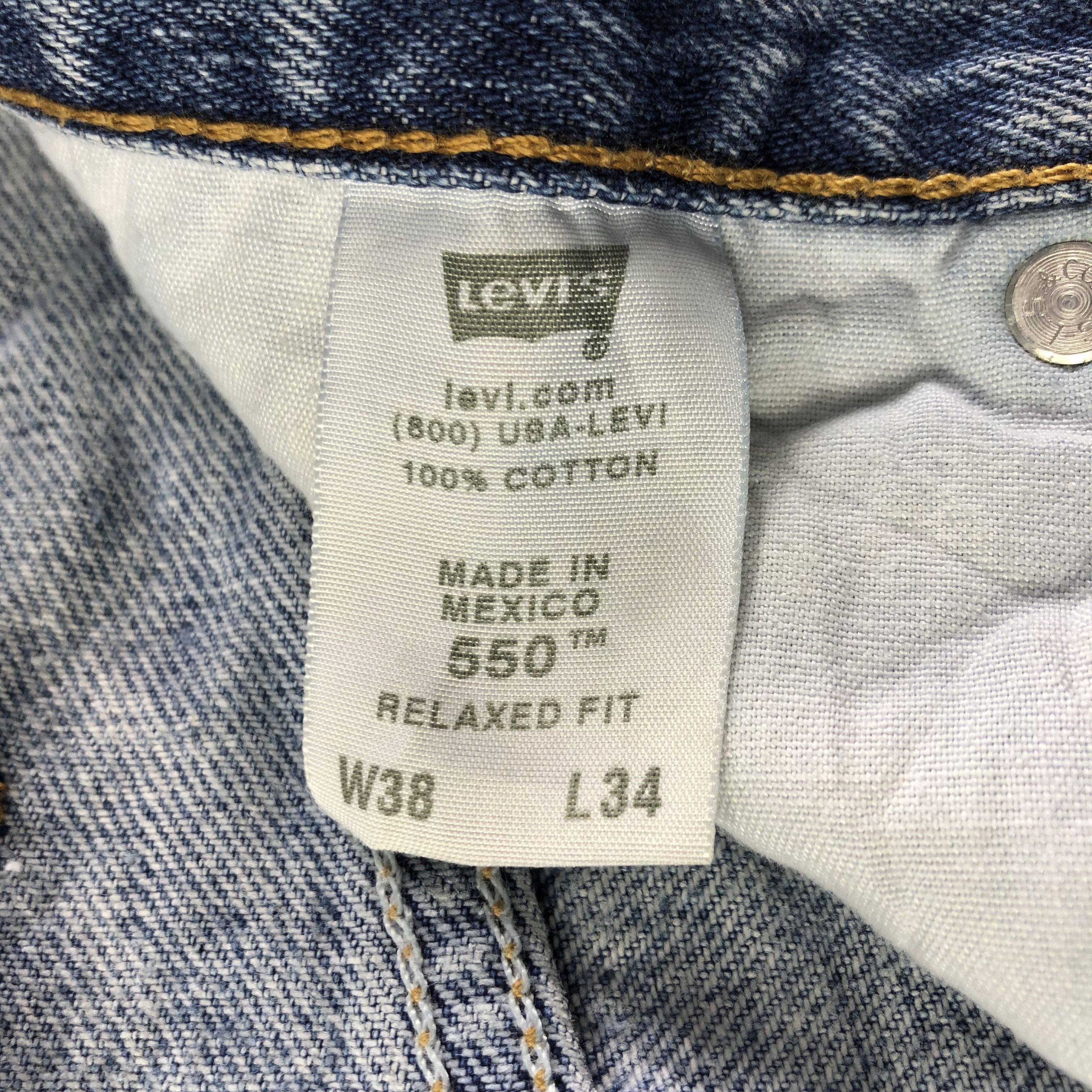 Levi's × Vintage Vintage Levis 550 Jeans-JM3361 Size US 38 / EU 54 - 8 Thumbnail