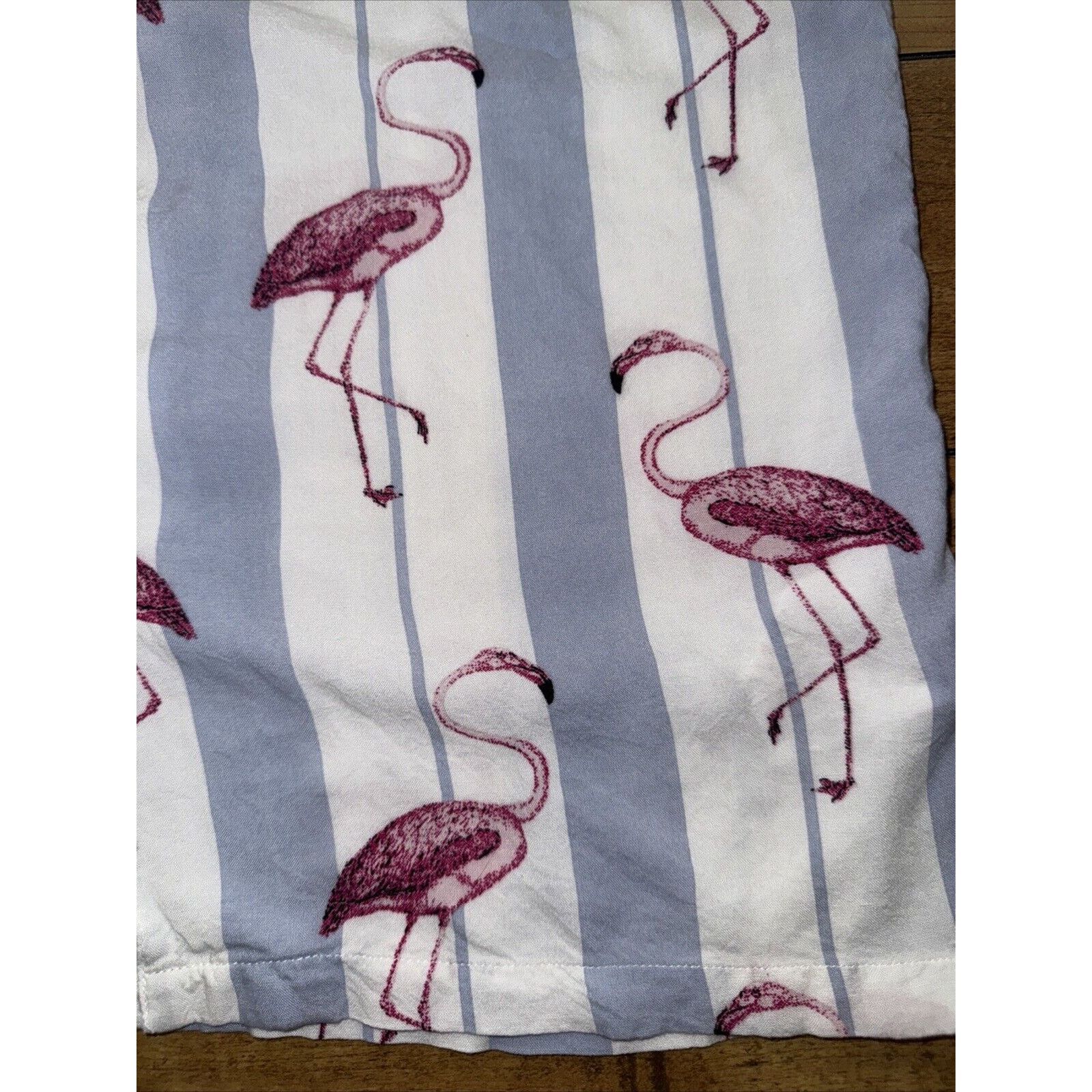 Brave Soul Brave Soul London Camp Shirt Short Sleeve Small Flamingo Size US S / EU 44-46 / 1 - 2 Thumbnail