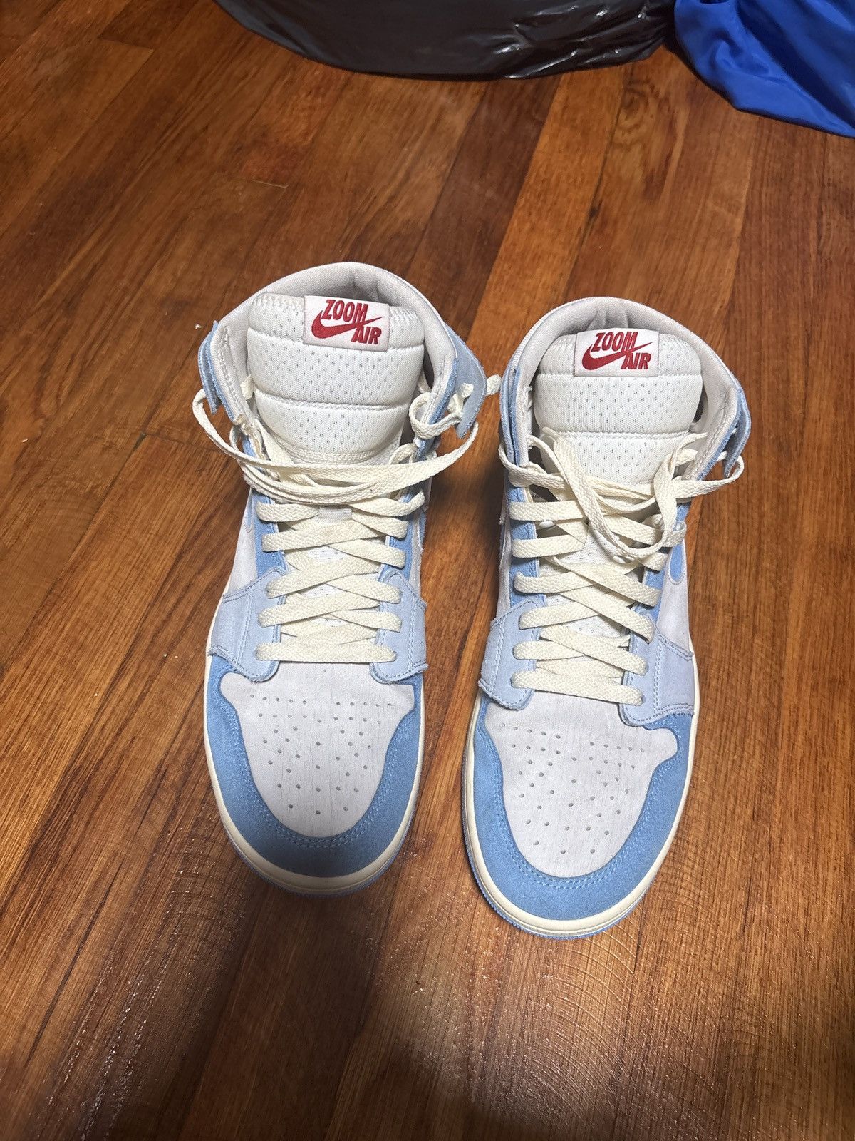 Jordan Brand Air Jordan 1 Zoom CMFT (Comfort) University Blue Size US 12 / EU 45 - 3 Thumbnail