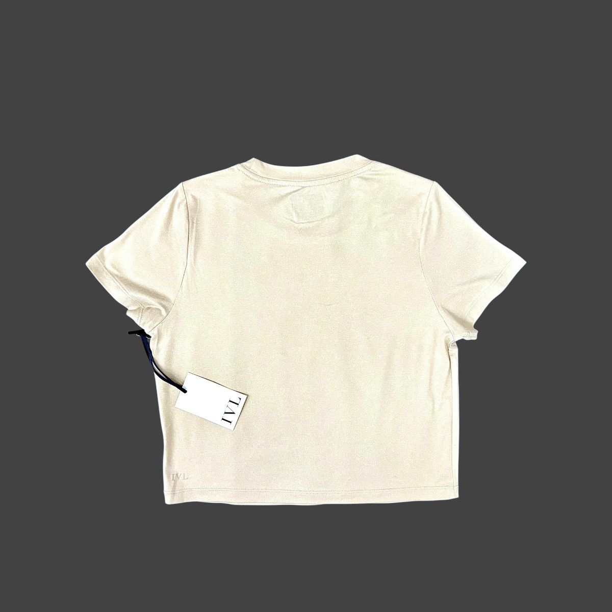 Other IVL Women’s Slim Fit Beige Short Sleeve T-Shirt Sz L Size L / US 10 / IT 46 - 10 Thumbnail