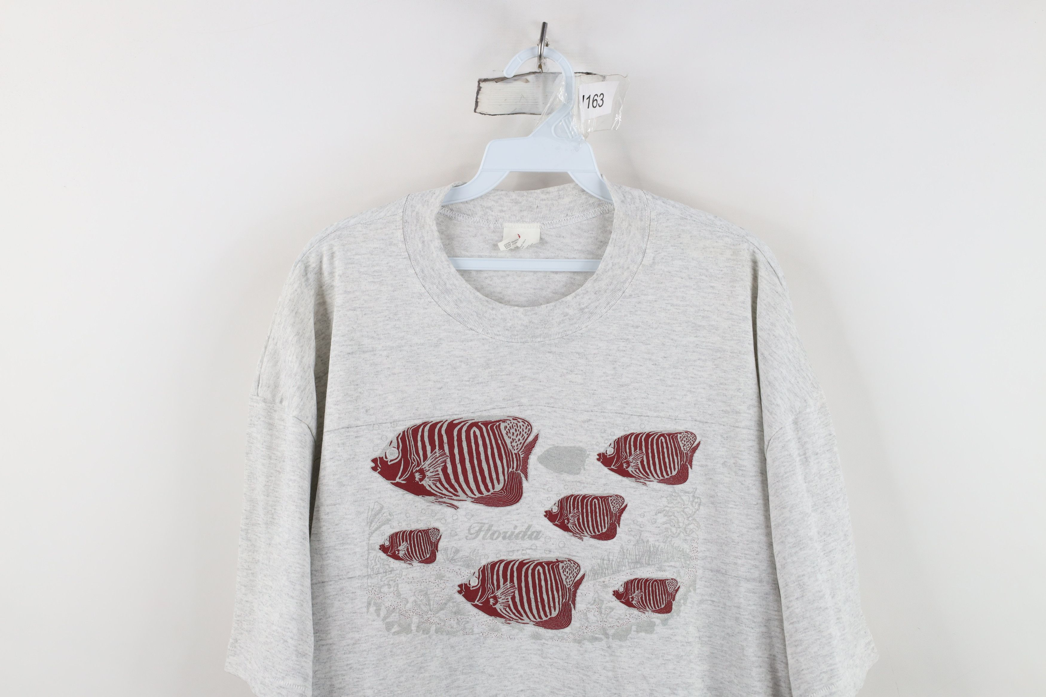 Vintage Vintage 90s Streetwear Fish Reef Short Sleeve T-Shirt USA Size US XL / EU 56 / 4 - 2 Thumbnail