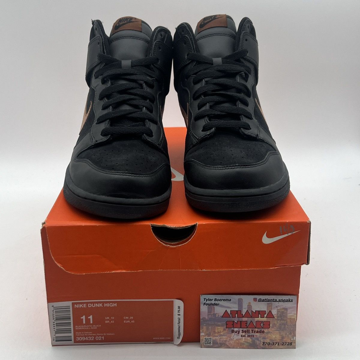 Nike Nike dunk high Size US 11 / EU 44 - 2 Thumbnail