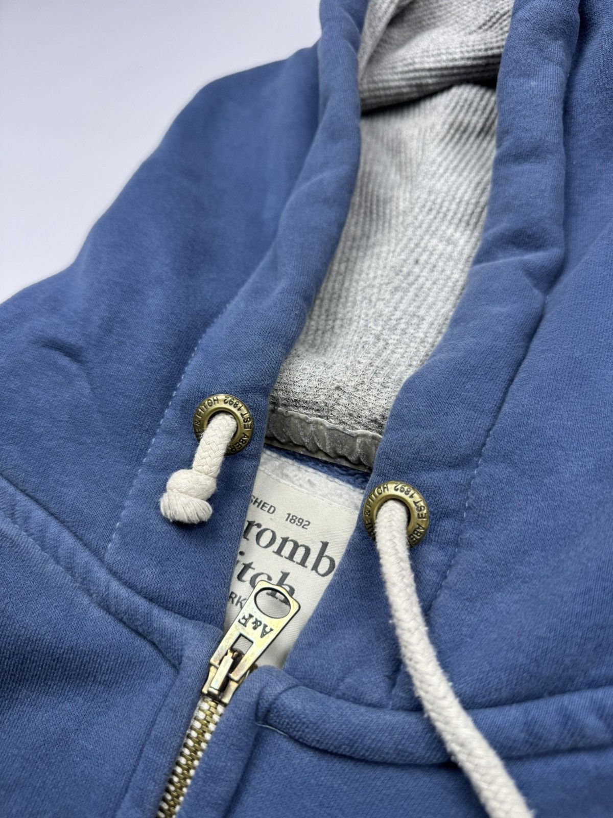 Abercrombie & Fitch Vintage Abercrombie&Fitch Y2k Zip Hoodie Size US XL / EU 56 / 4 - 12 Thumbnail
