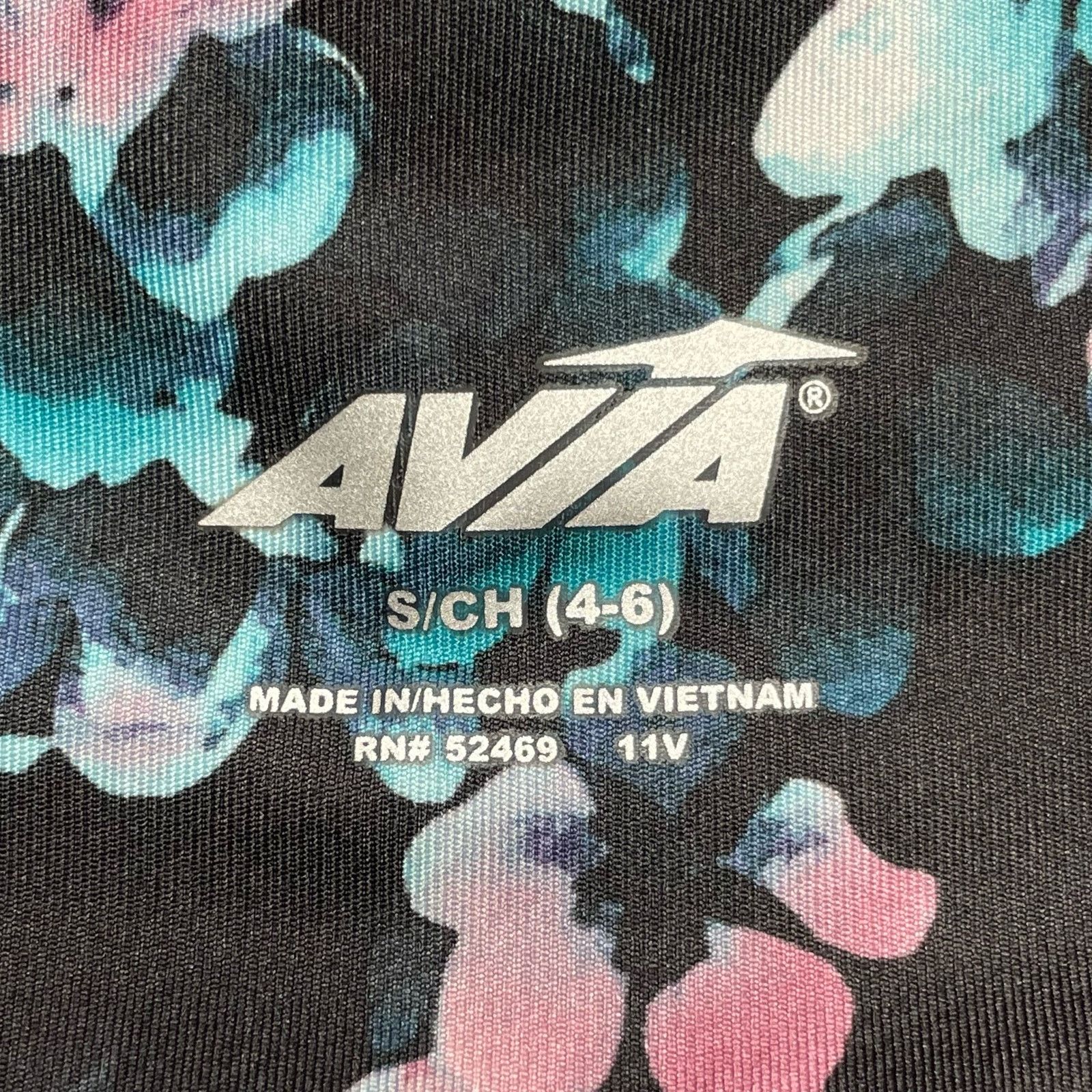 Avia NWOT Avia Floral Active Leggings Size 28" / US 6 / IT 42 - 2 Thumbnail