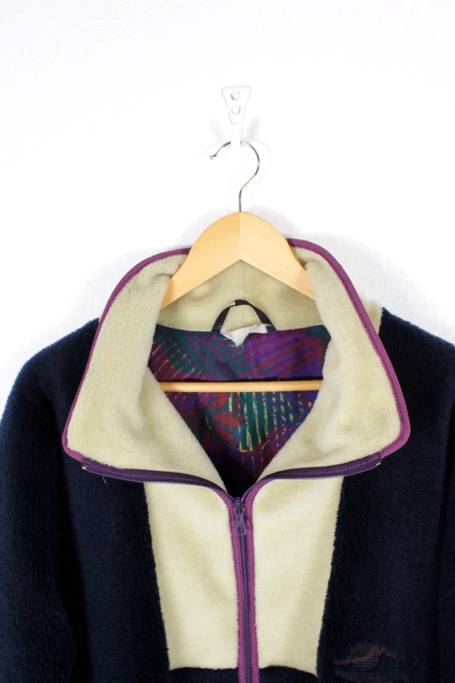 Helly Hansen × Vintage Vintage Helly Hansen Logo Fleece Outdoor Jacket 90s Size US XL / EU 56 / 4 - 2 Thumbnail