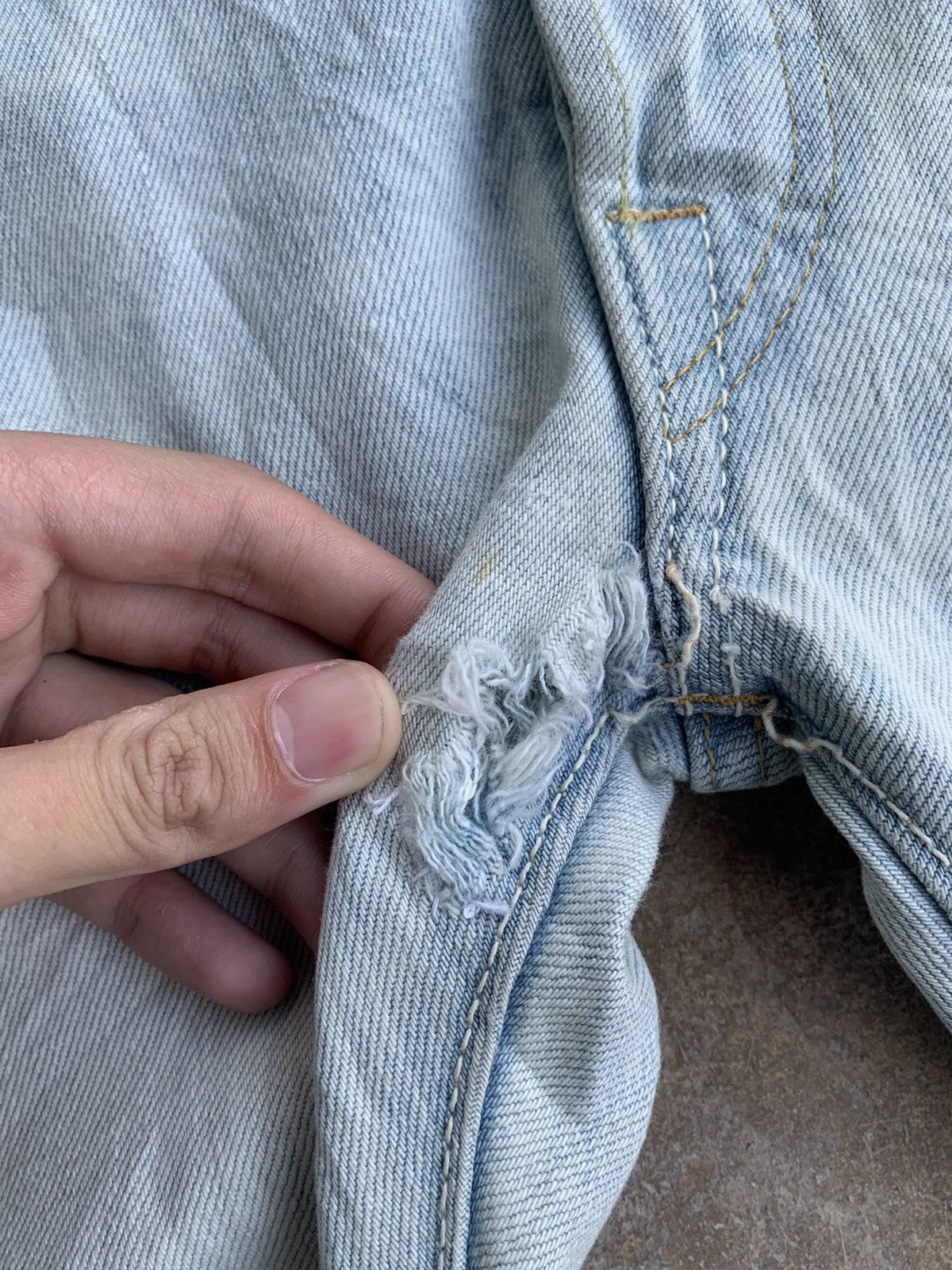 02DERIV. × Japanese Brand O2DERIV. japanese Brand Distressed Denim Size US 30 / EU 46 - 13 Thumbnail