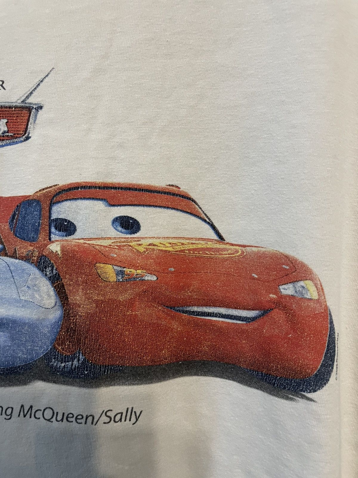Disney × Vintage Vtg Disney Cars Epson Promo Tshirt Size US L / EU 52-54 / 3 - 4 Thumbnail