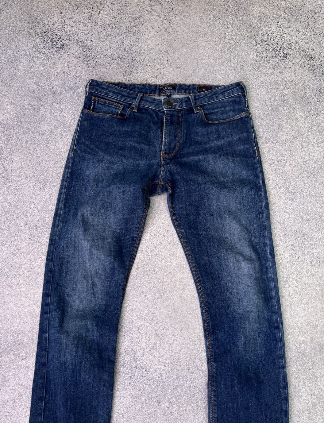 Armani × Designer × Vintage Vintage Armani Jeans Denim Blue pants Size US 31 - 6 Thumbnail