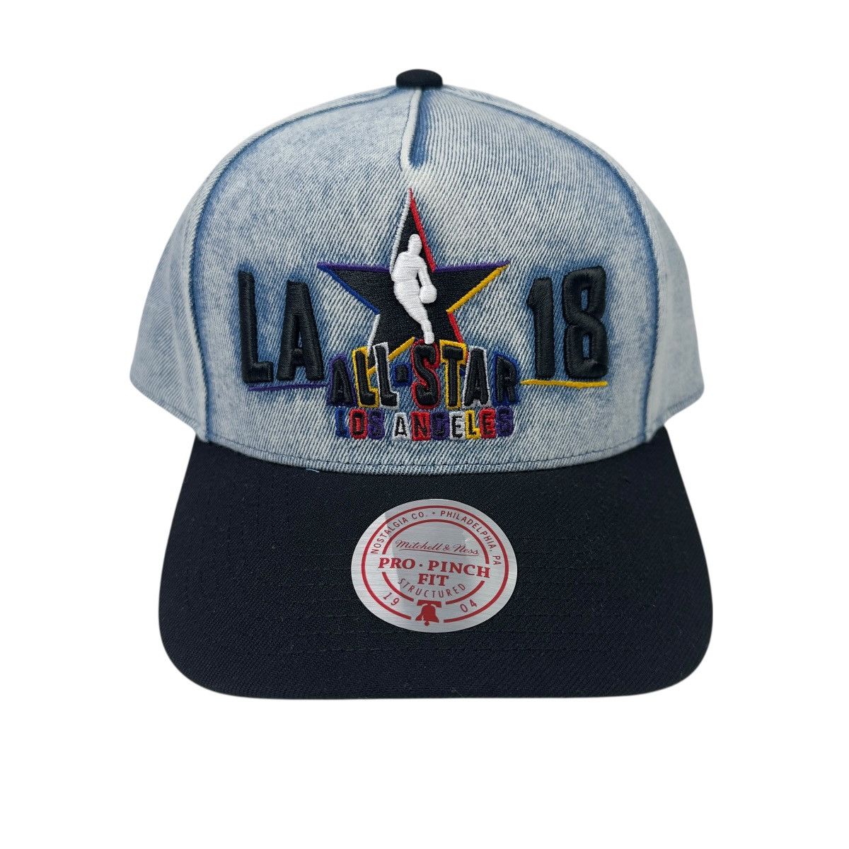 Mitchell & Ness Mitchell & Ness NBA All Star Weekend 2018 LA Denim SnapBack Size ONE SIZE - 1 Thumbnail