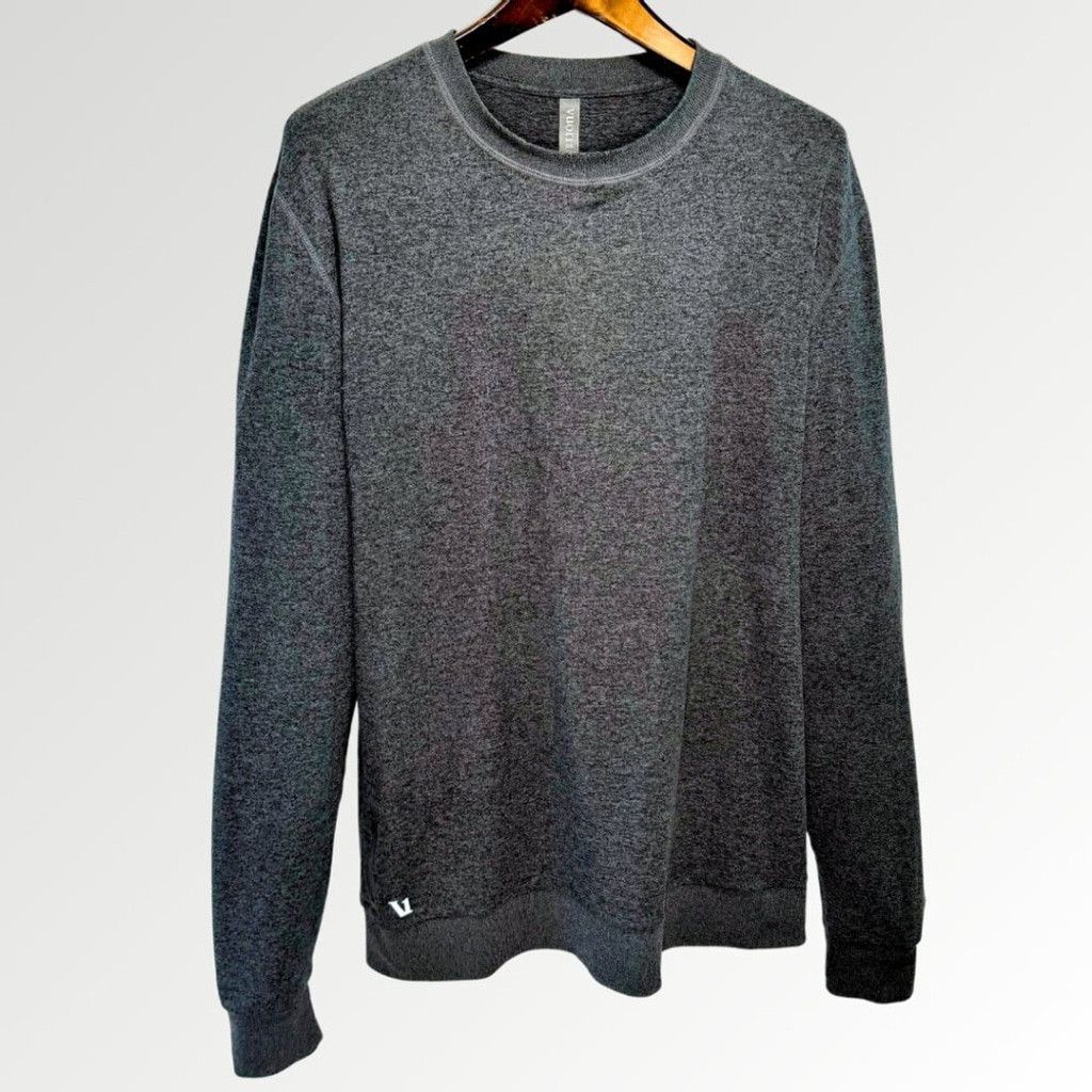 Vuori vuori Men's Ponto Performance Crew in Charcoal Heather - XL Size US XL / EU 56 / 4 - 3 Thumbnail