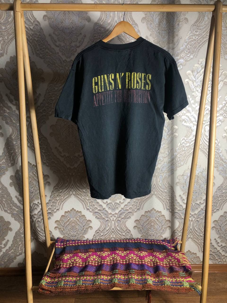 Guns N' Roses × Vintage VERY RARE GUNS N ROSES APPETITE FOR DESTRUCTION ROCK METAL Size US L / EU 52-54 / 3 - 7 Thumbnail