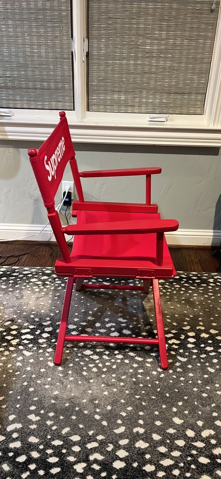 Supreme Red Directors Chair