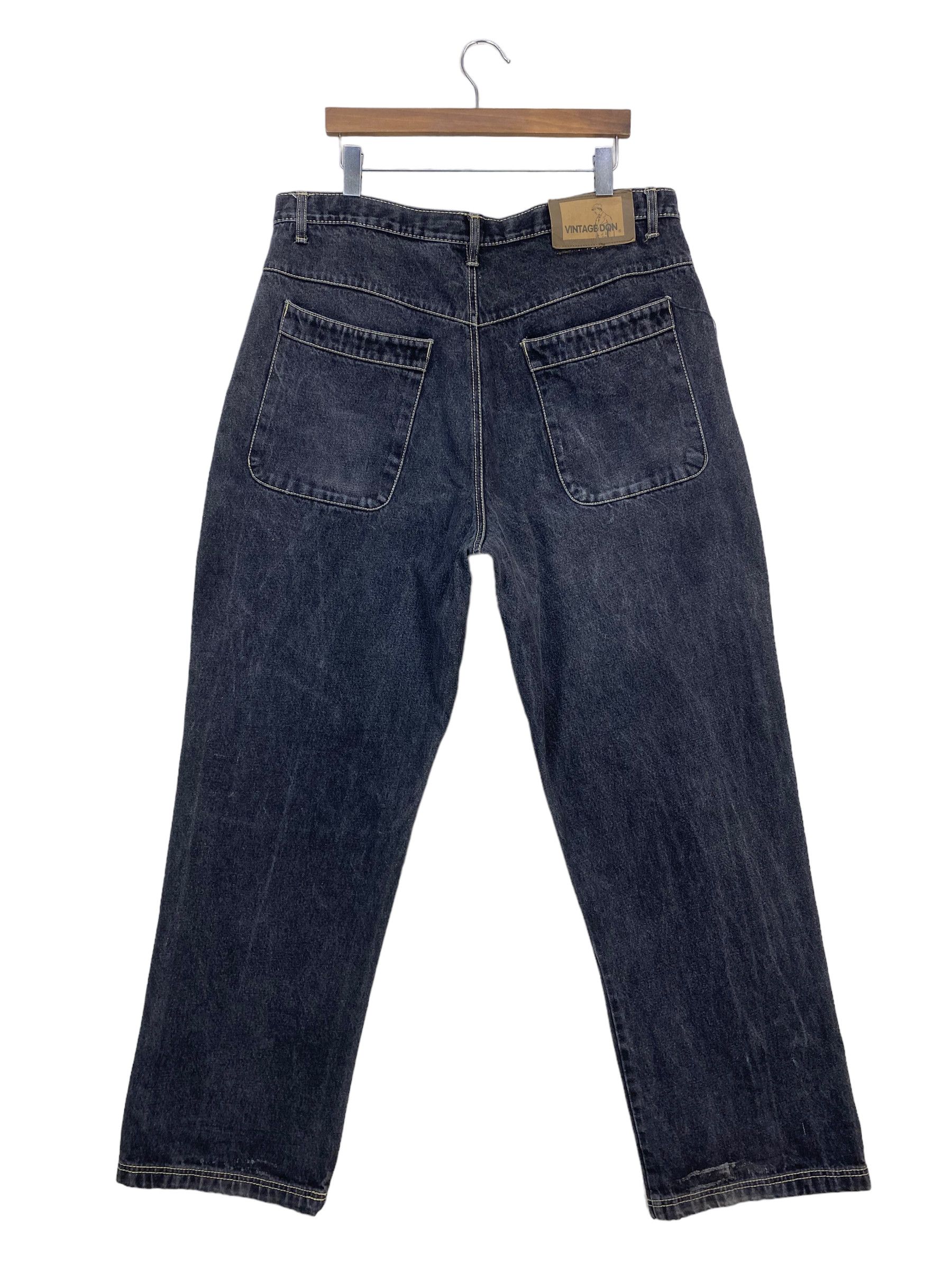 Japanese Brand Vintage Don Baggy Big Size Jeans Skateboards Baggy Jeans Size US 38 / EU 54 - 2 Thumbnail