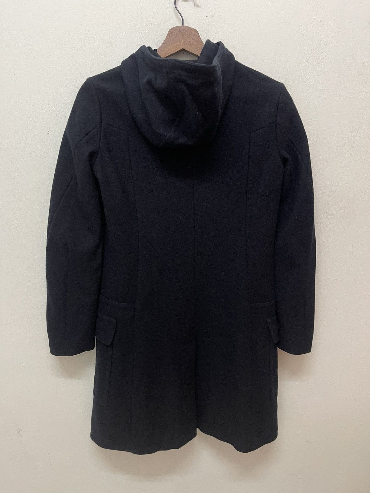 Jil Sander Jil Sander Navy Hoodies Wool Jacket Size XXS / US 00 / IT 34 - 2 Thumbnail