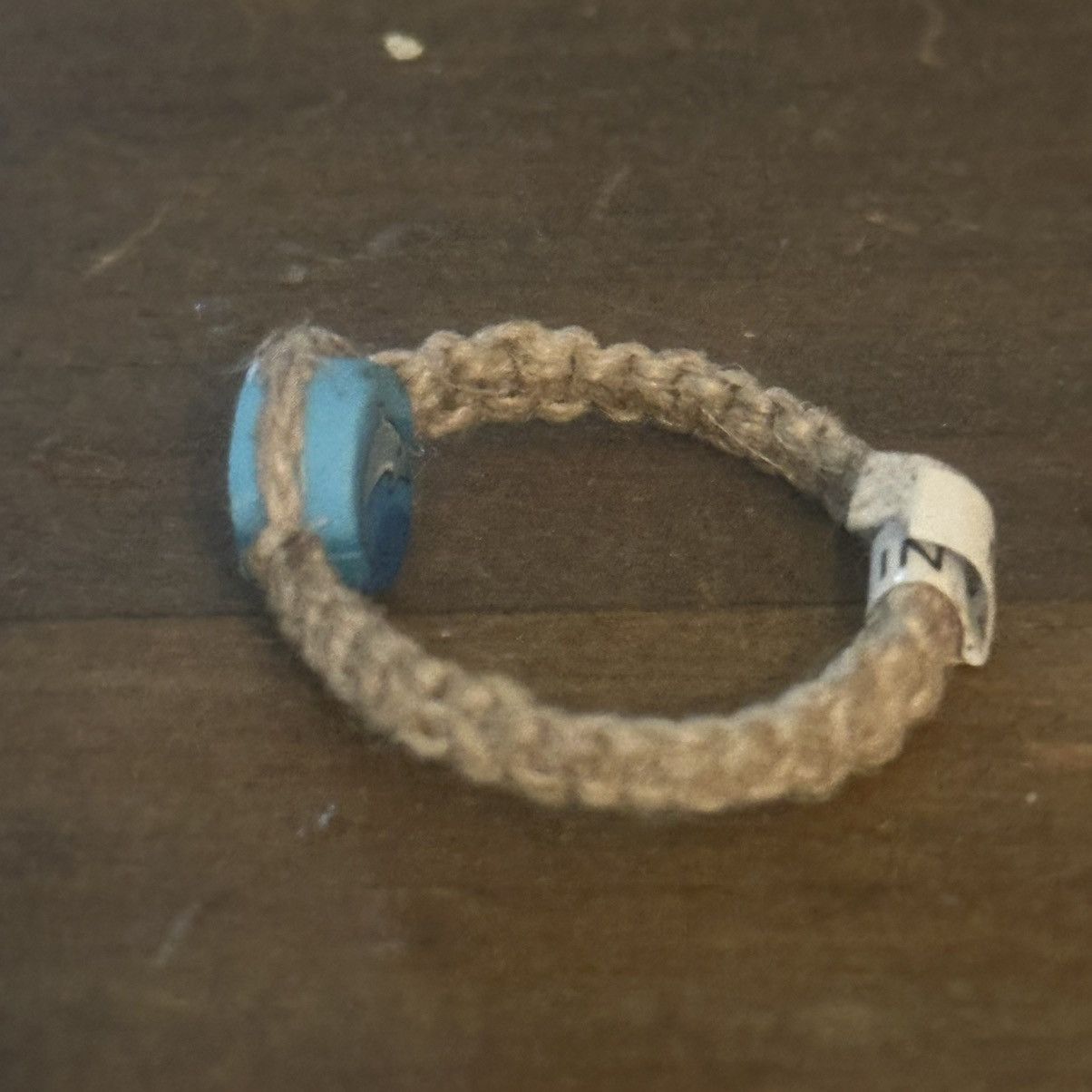 Other Woven hemp resin dolphin ring Size ONE SIZE - 5 Thumbnail