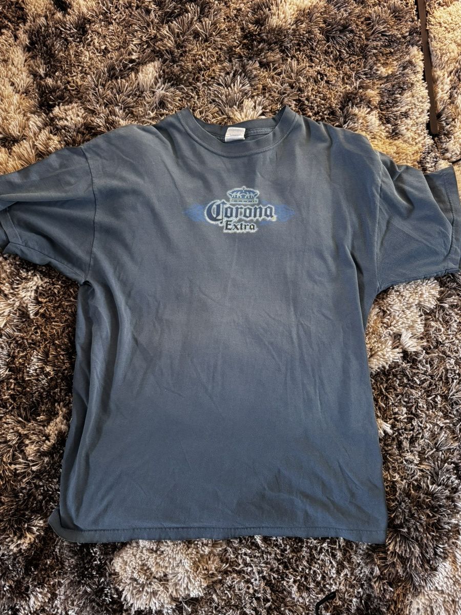 Vintage Vintage y2k corona extra rare tee Size US XL / EU 56 / 4 - 1 Thumbnail