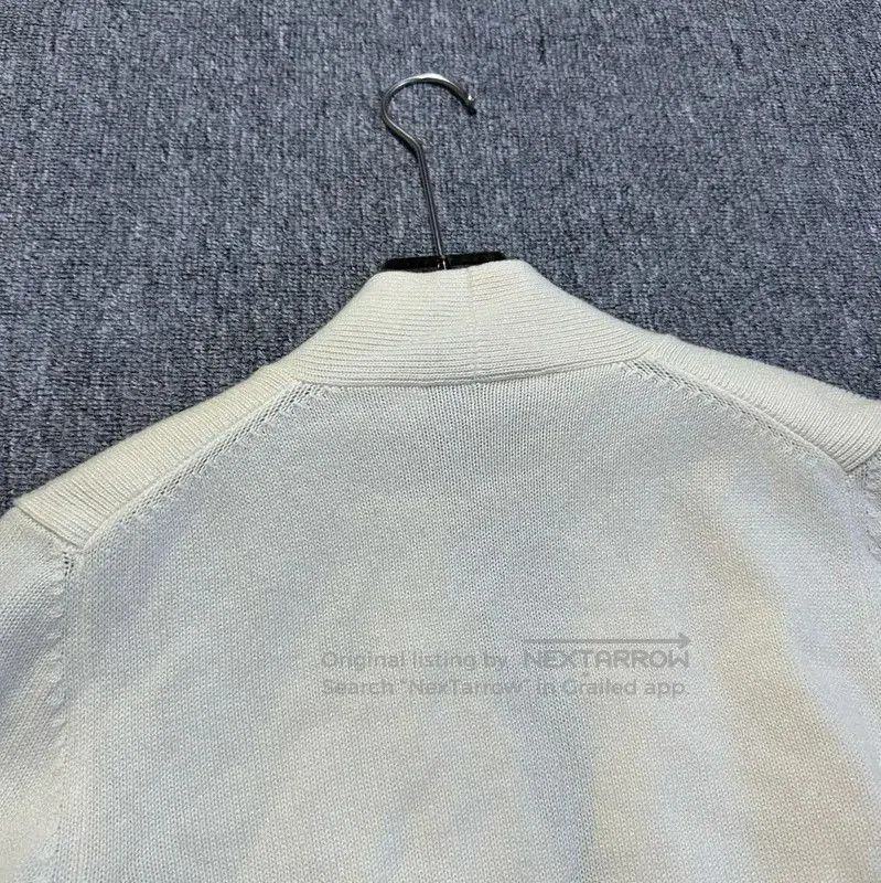 Dior Dior Embroidered Cashmere Cardigan in Cream . Size M / US 6-8 / IT 42-44 - 4 Thumbnail