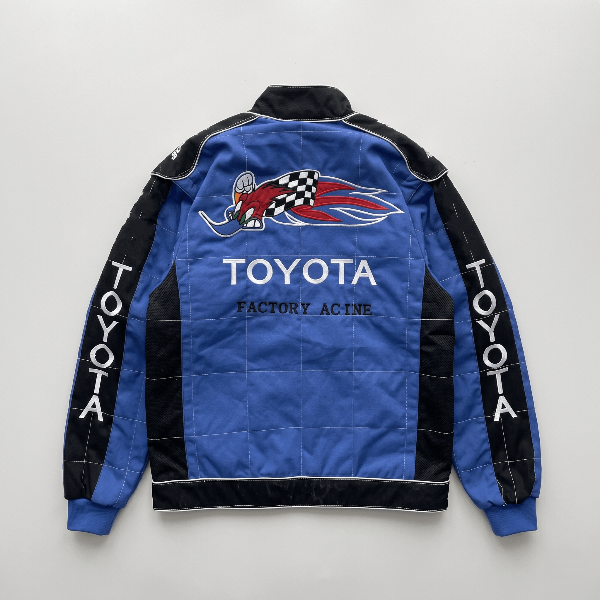 Vintage Y2K Style Toyota Factory Racing Jacket Motorsport Streetwear Size US L / EU 52-54 / 3 - 2 Thumbnail