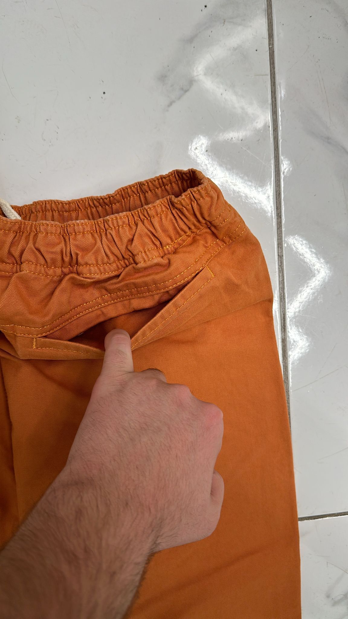 Stussy × Vintage Stüssy Brushed Beach Pant 'Orange' Size Large Size US 34 / EU 50 - 6 Thumbnail