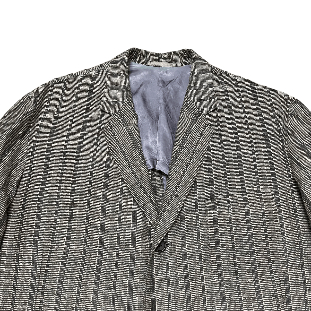 Yohji Yamamoto Ys For Men by Yohji Yamamoto Striped Blazer Jacket Size US M / EU 48-50 / 2 - 2 Thumbnail