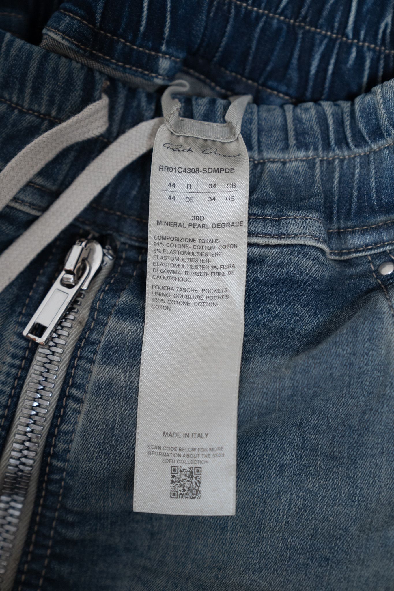 Rick Owens [NWT]23SS DOUBLE CARGO JUMBO BELAS IT44 Size US 28 / EU 44 - 16 Thumbnail