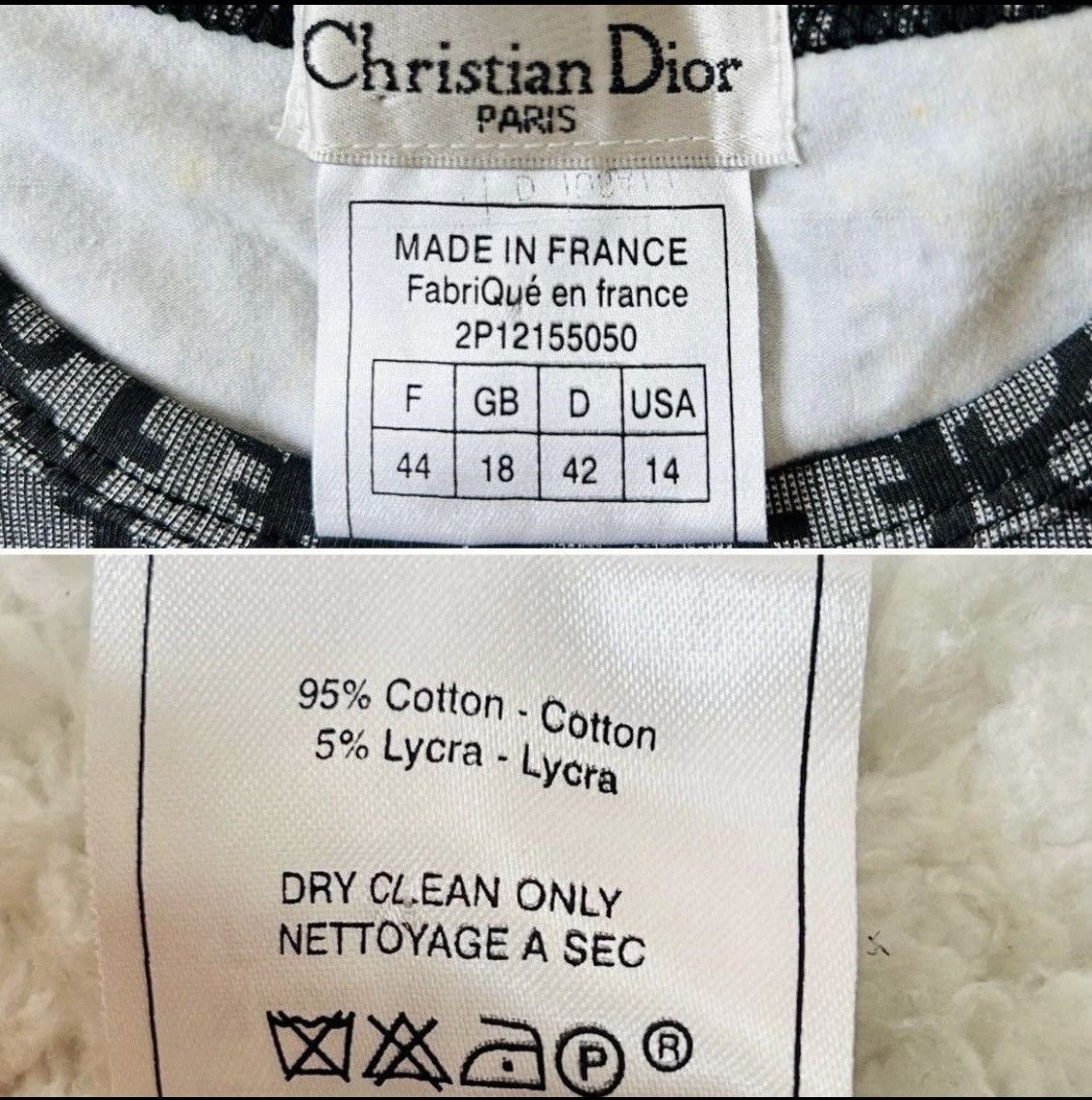 Dior Christian Dior J’Adore Dior Rhinestone Monogram Trotter Top Size XL / US 12-14 / IT 48-50 - 4 Thumbnail
