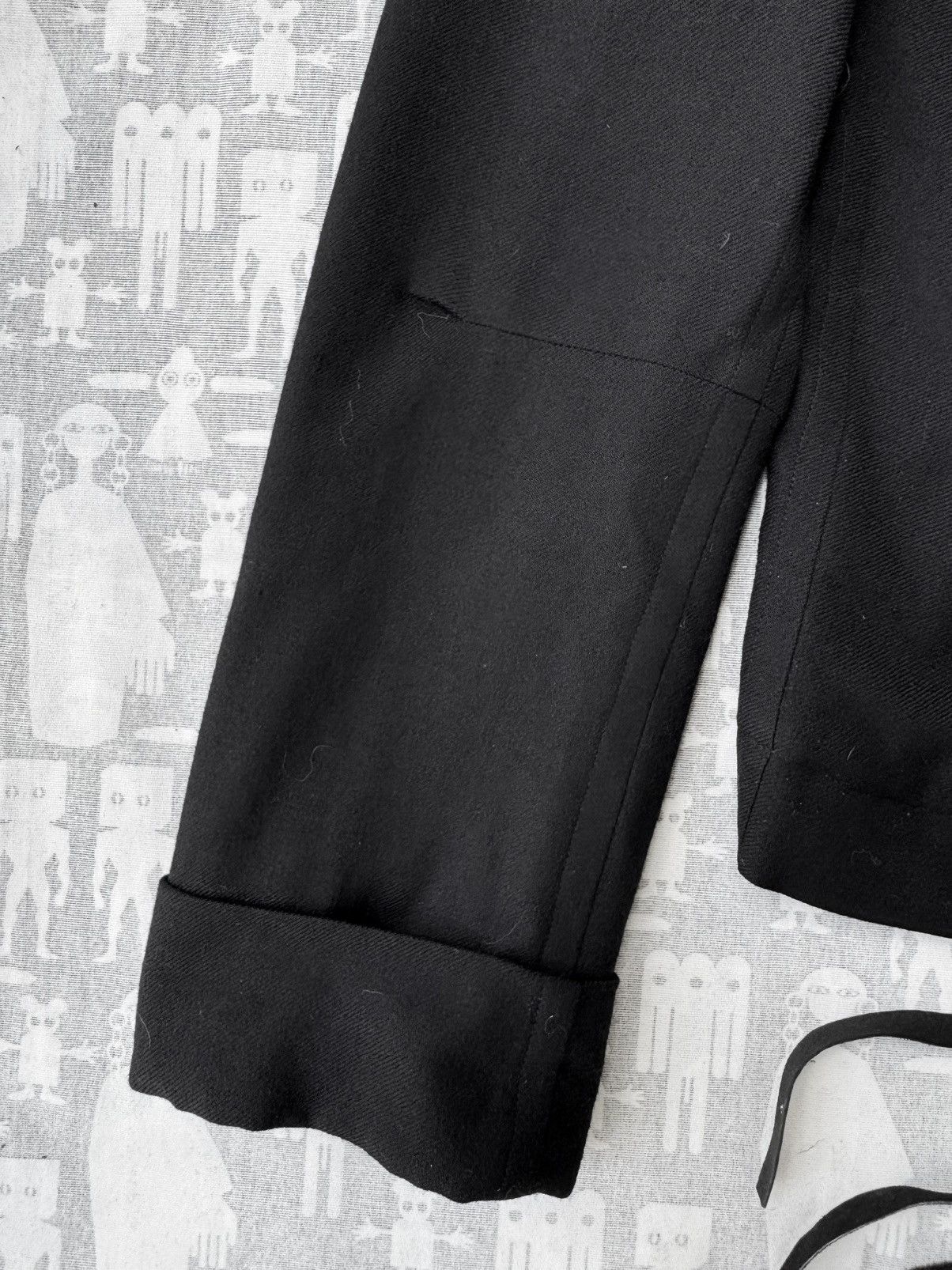 Ann Demeulemeester Ann Demeulemeester AW02 Leather Ties Hooded Jacket Size XS / US 0-2 / IT 36-38 - 5 Thumbnail