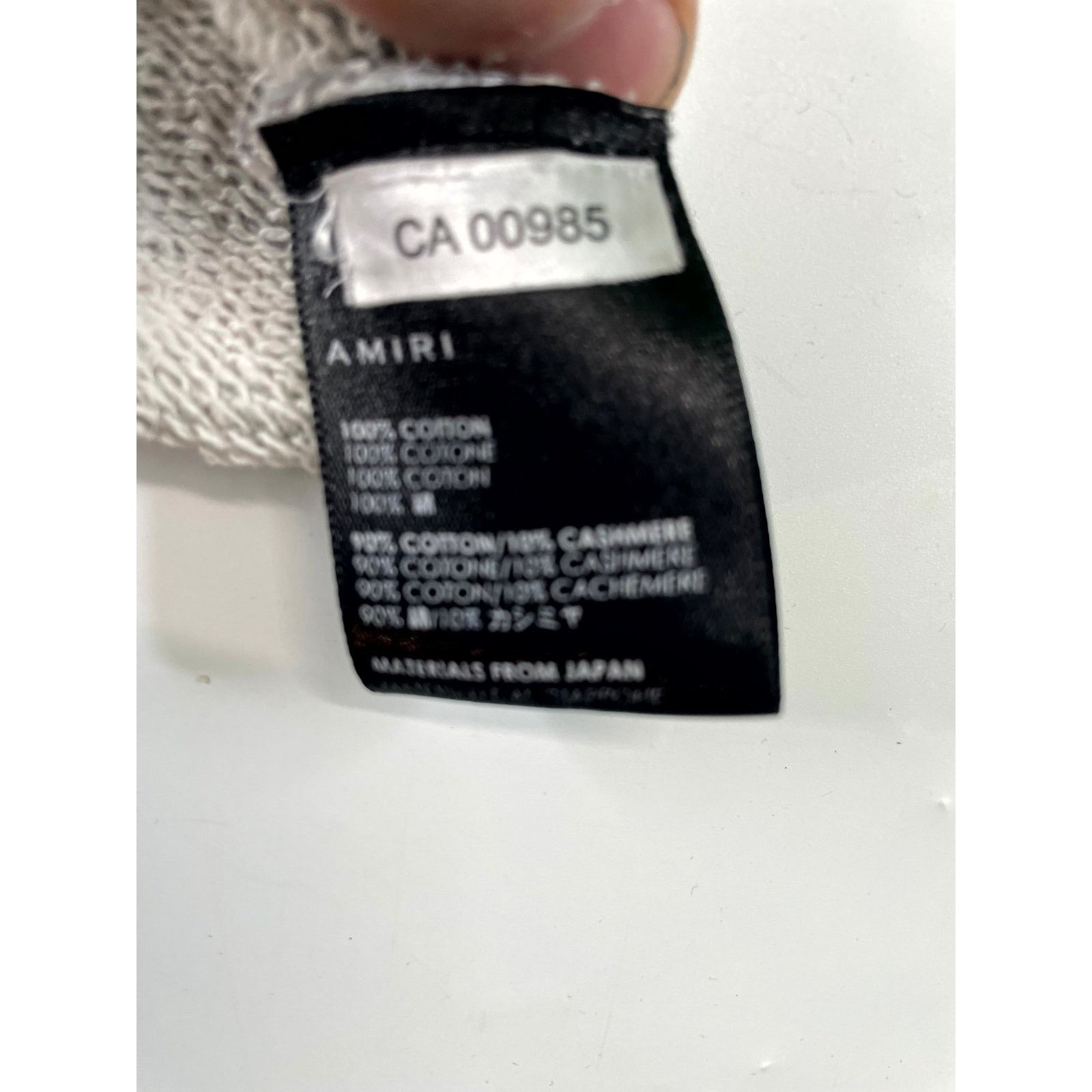 Amiri Amiri Shotgun Grey Hoodie Size US L / EU 52-54 / 3 - 4 Thumbnail