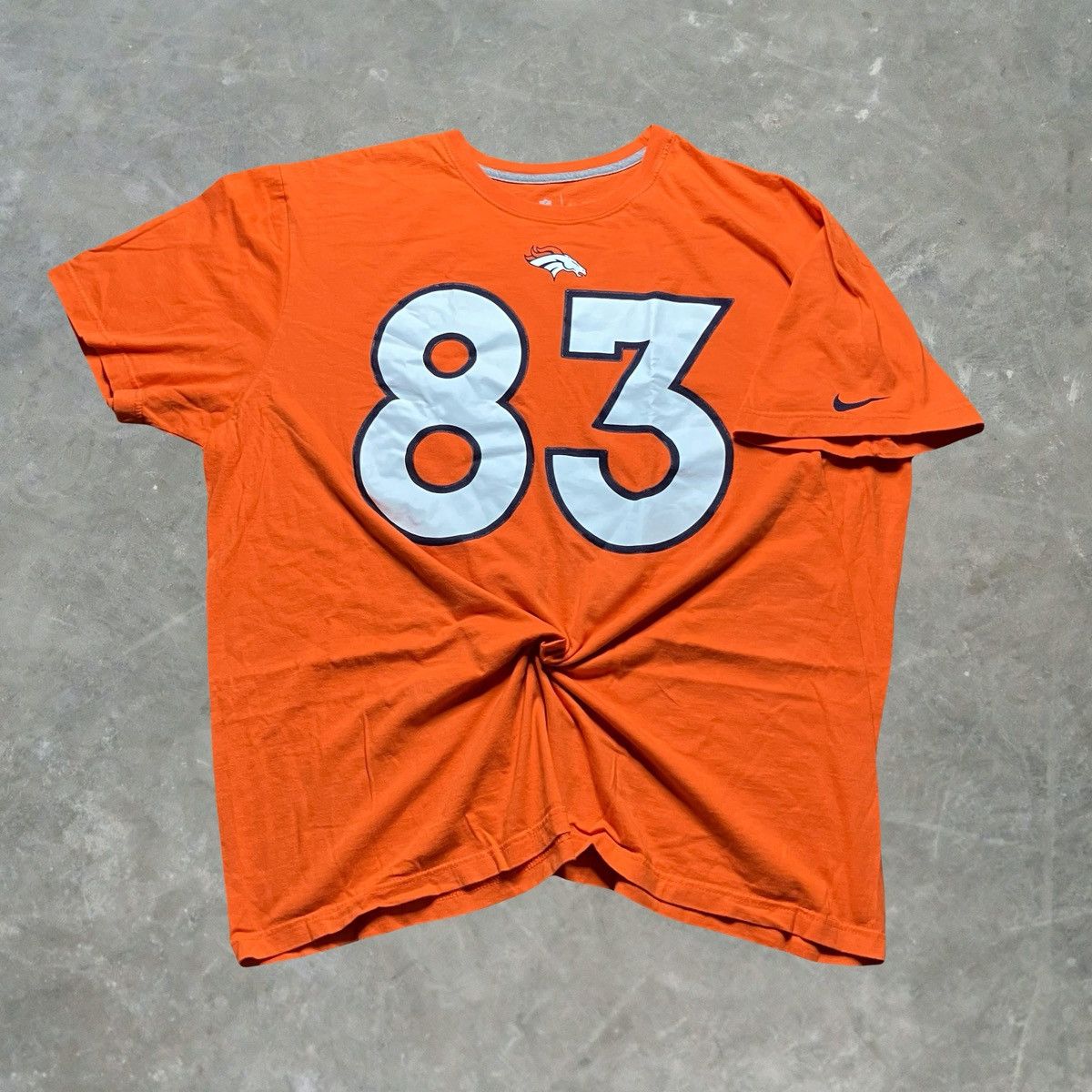 NFL × Nike Nike Denver Broncos Wes Welker Graphic T Shirt Size 3XL Size US XXL / EU 58 / 5 - 1 Thumbnail