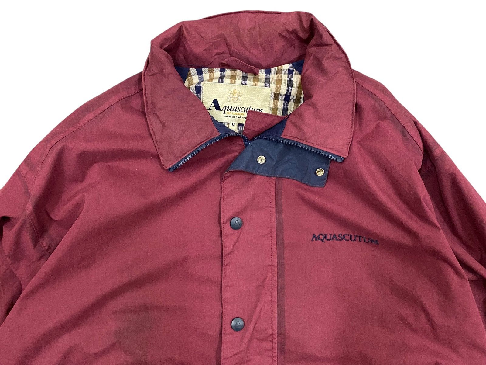 Aquascutum Aquascutum Light Jacket Merron Size US L / EU 52-54 / 3 - 6 Thumbnail