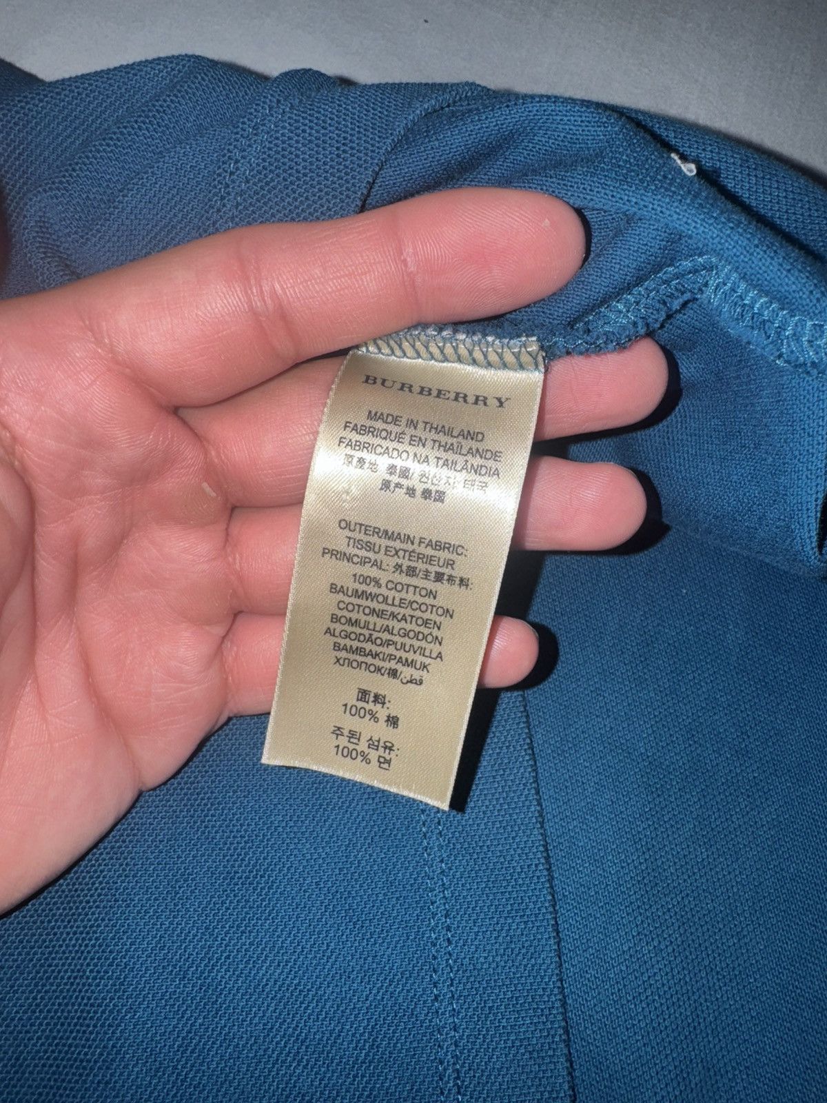 Burberry Burberry Polo Shirt Size US S / EU 44-46 / 1 - 5 Thumbnail