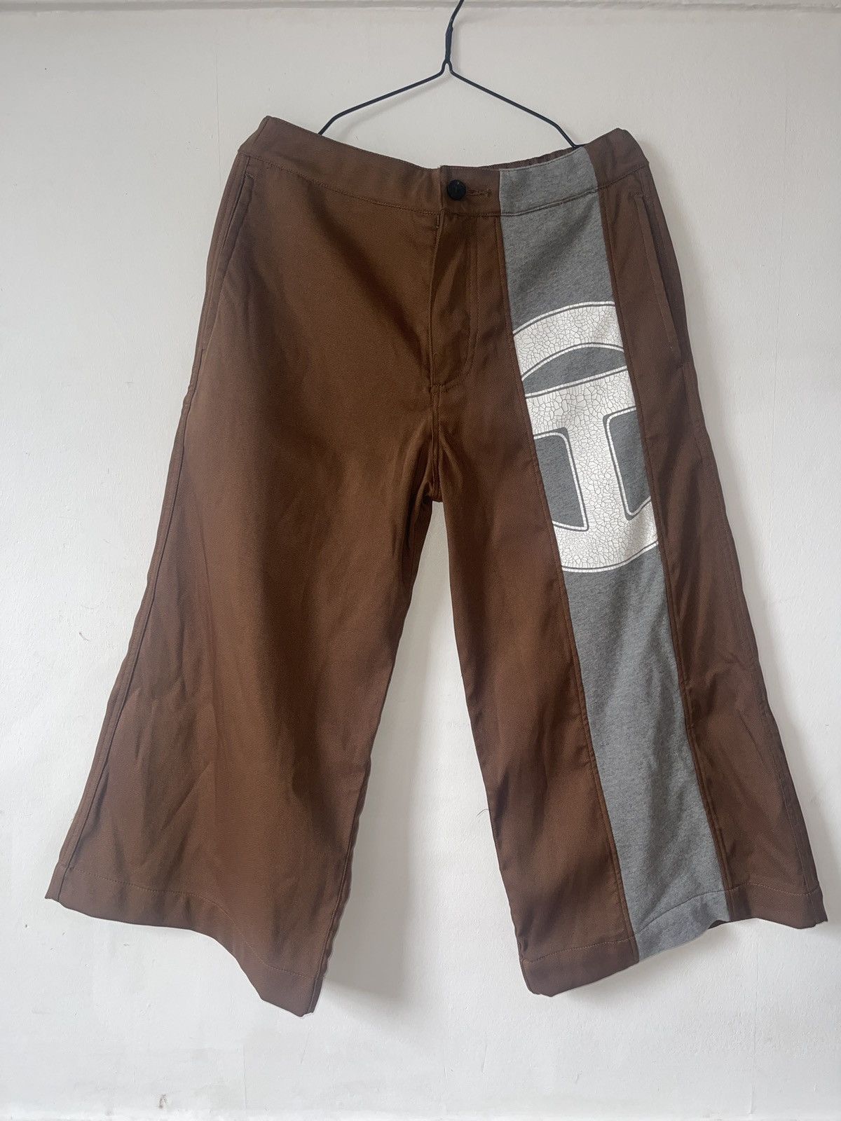 Telfar Telfar Brown Shorts/Cropped Trousers Size US 36 / EU 52 - 2 Thumbnail