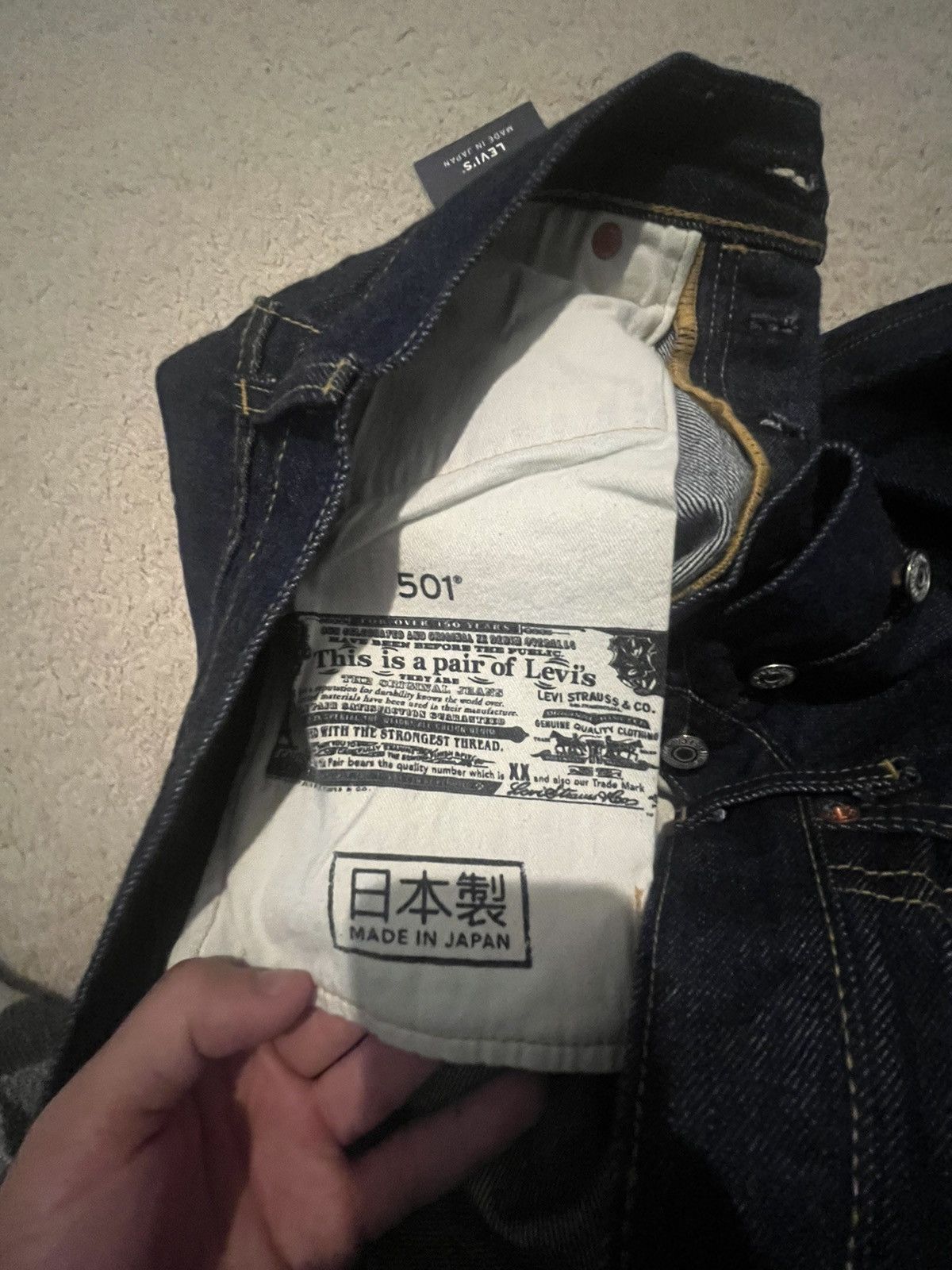 Levi's × Levi's Vintage Clothing Levis 1980s Made in Japan 501 Selvedge Jeans Size US 29 - 5 Thumbnail