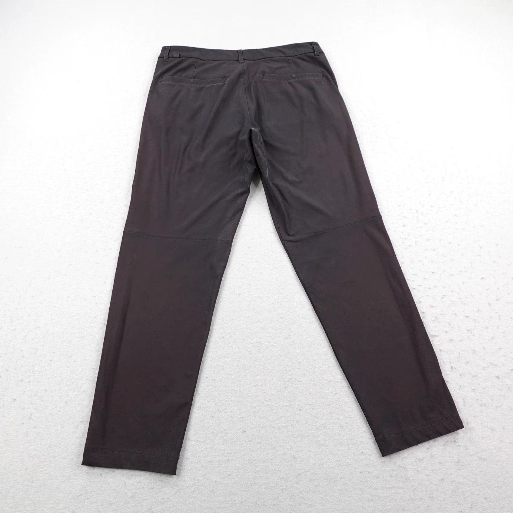 Lululemon Lululemon Pants 32 Black Commission Pant Slim Warpstreme 34" Performance Chino Mens Regular Straight Front Button Zip Pockets Breathable Size US 32 / EU 48 - 4 Thumbnail
