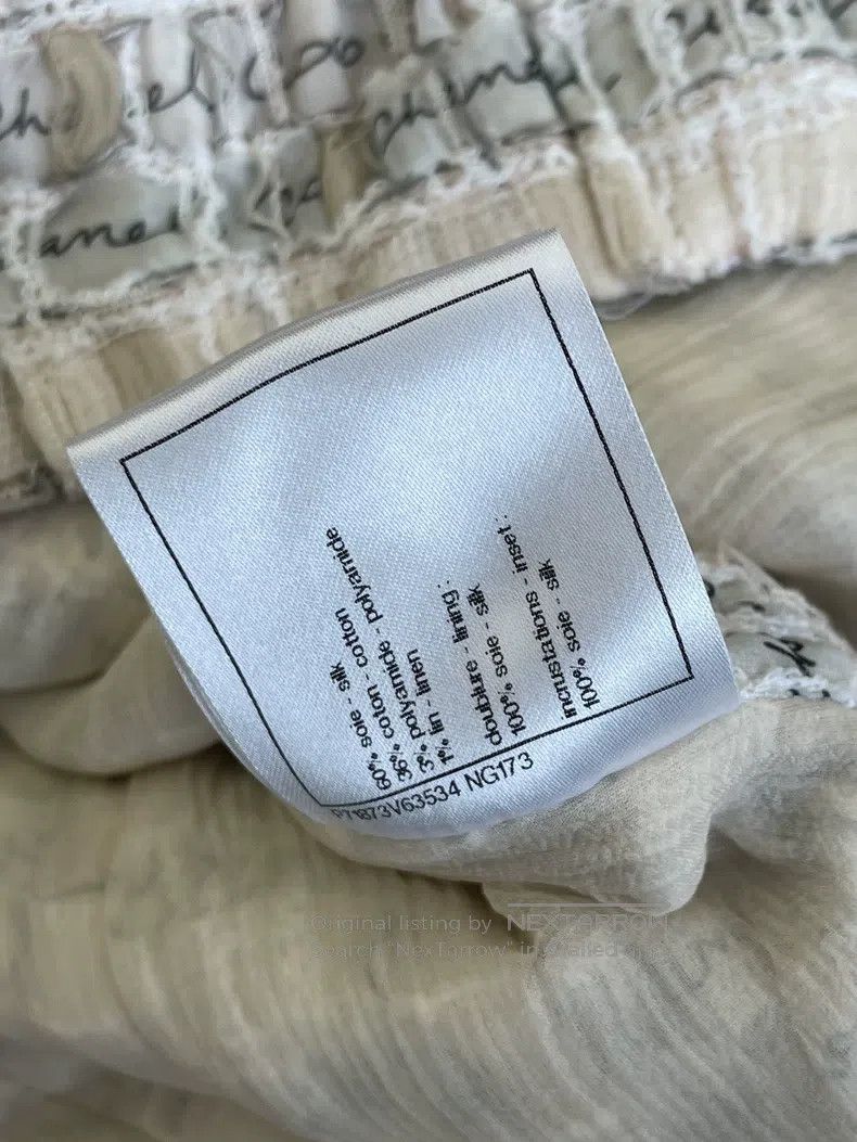 Chanel Chanel Early spring letter signature logo woven vest Size XS / US 0-2 / IT 36-38 - 6 Thumbnail