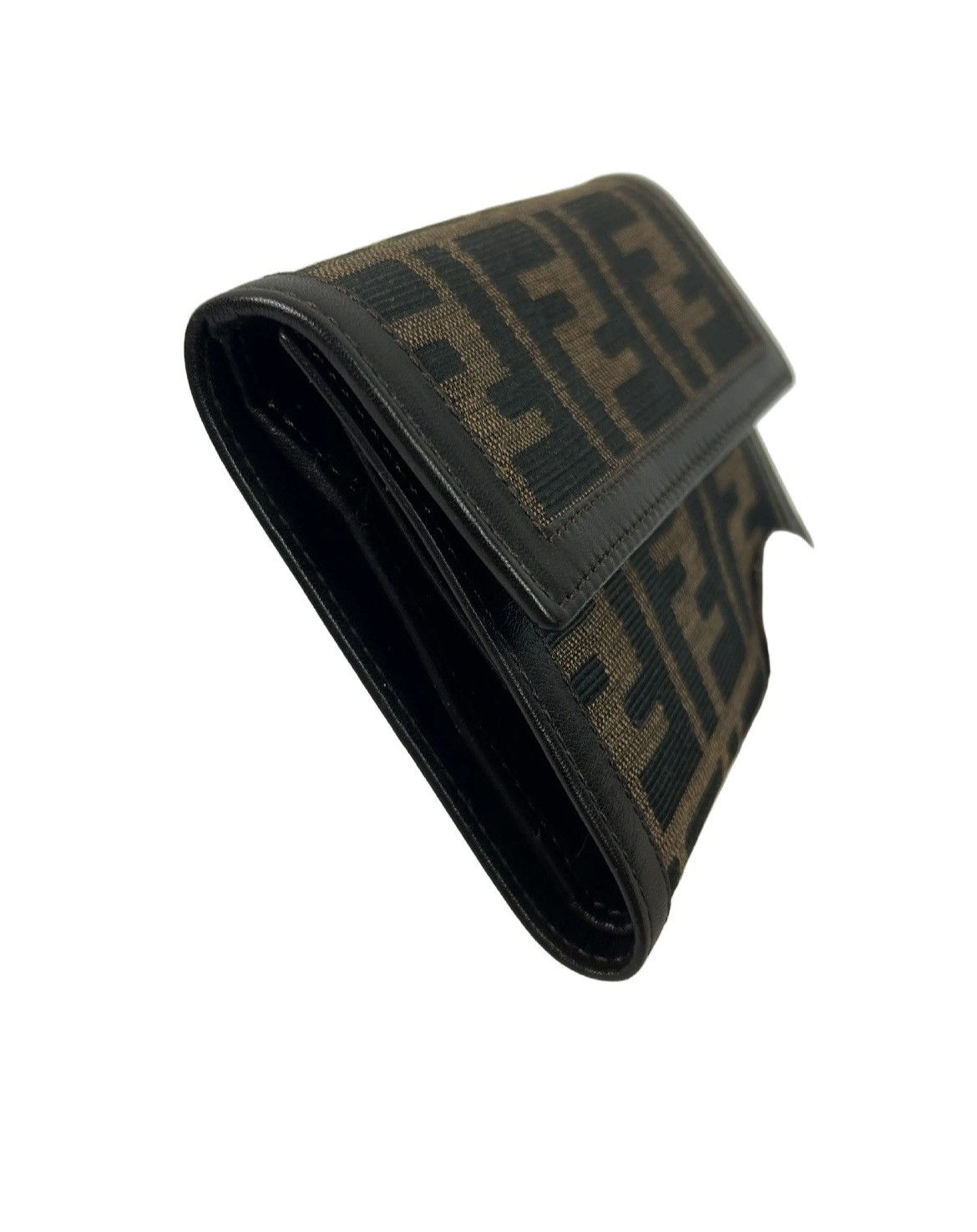 Fendi Fendi Zucca Monogram Trifold Wallet Size ONE SIZE - 5 Thumbnail