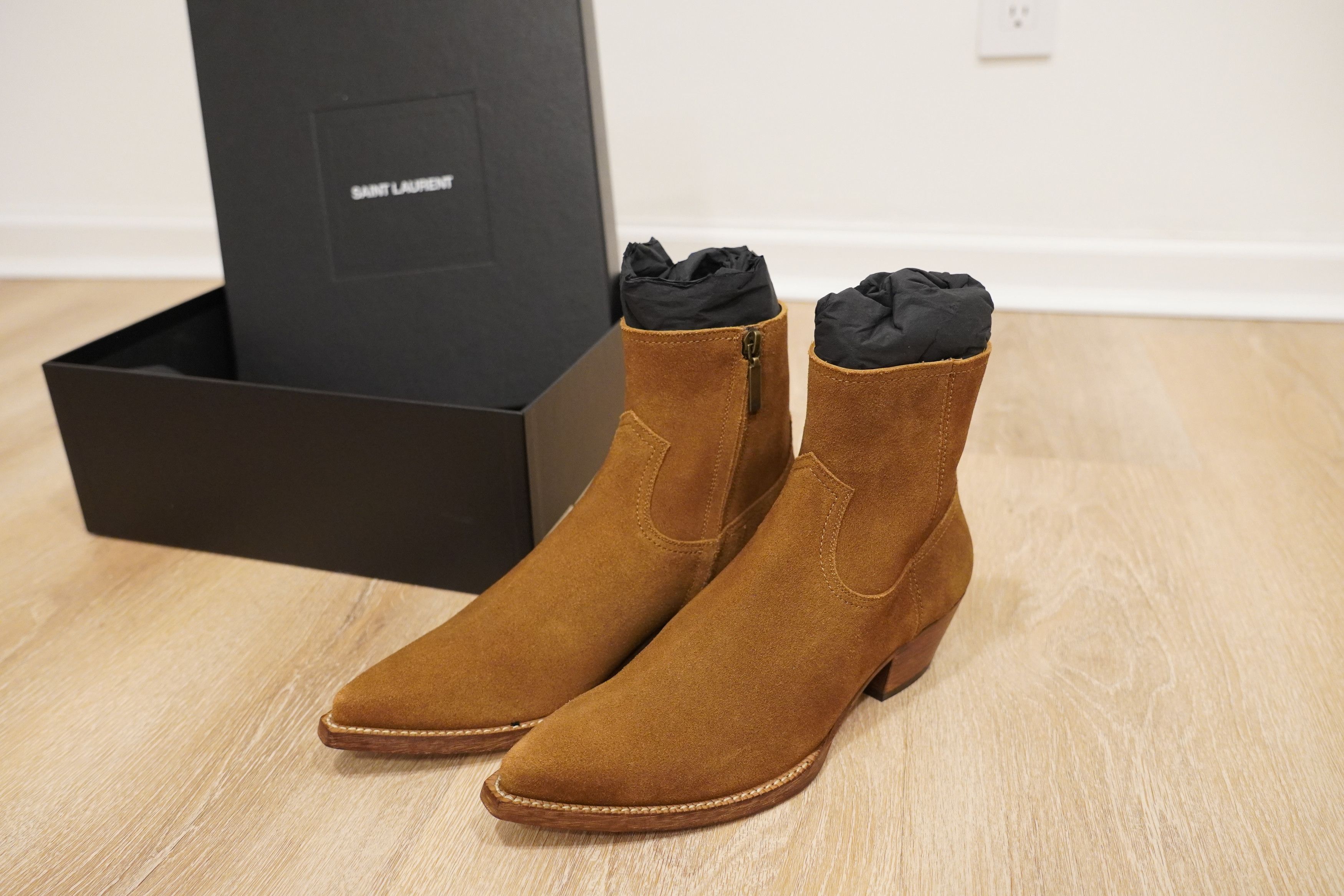 Saint laurent lukas boot sale on sale