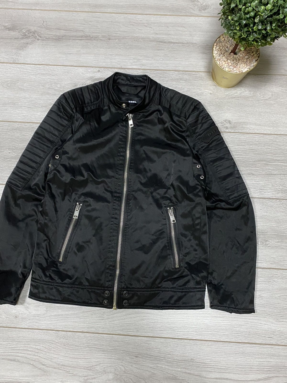 Diesel Diesel vintage biker jacket zip Size US S / EU 44-46 / 1 - 5 Thumbnail